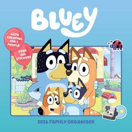 Bluey BLUEY 2026 FAMILY ORGANISER CALENDAR