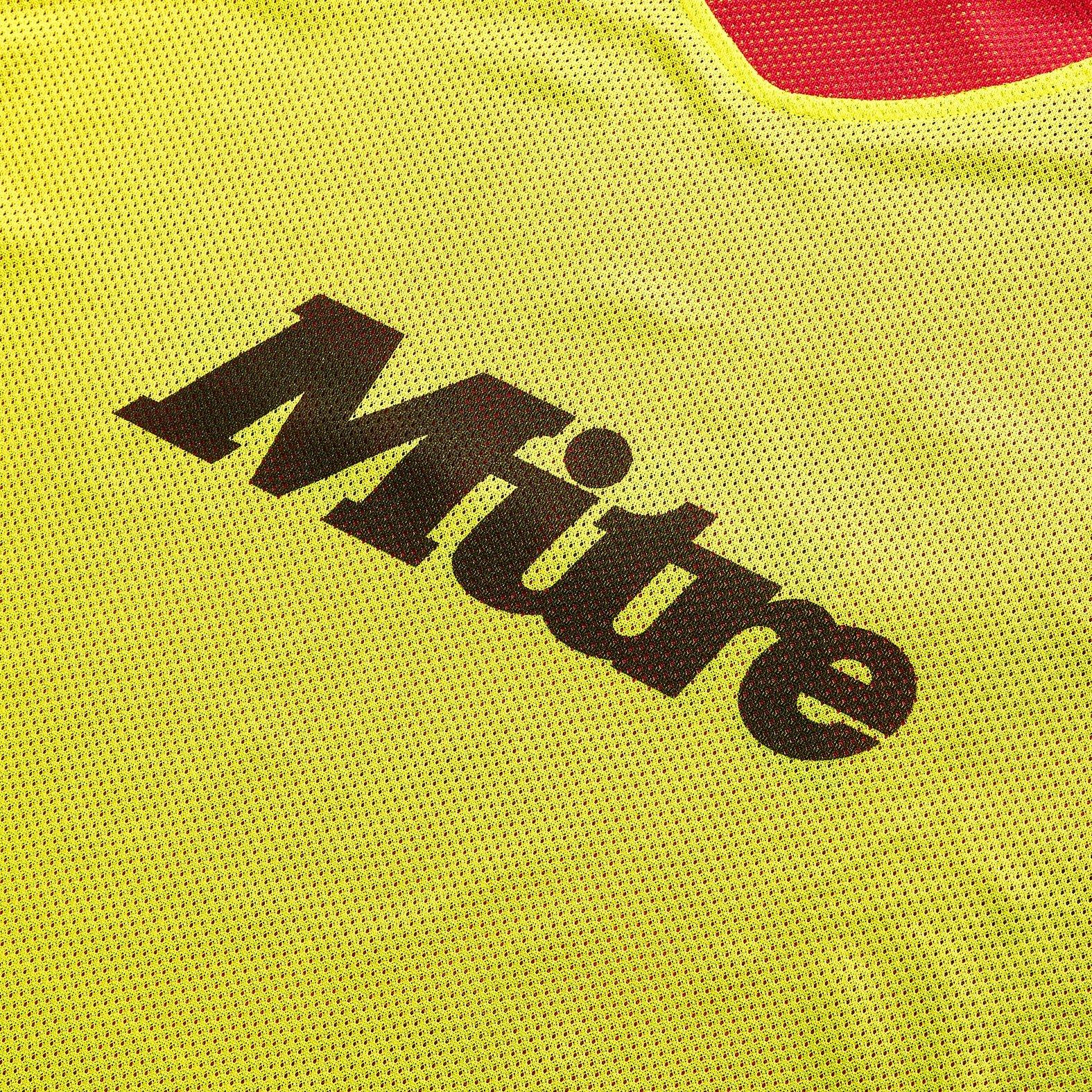 Yellow/Red - Mitre - Mitre Reversible Pro Training Bib - 11