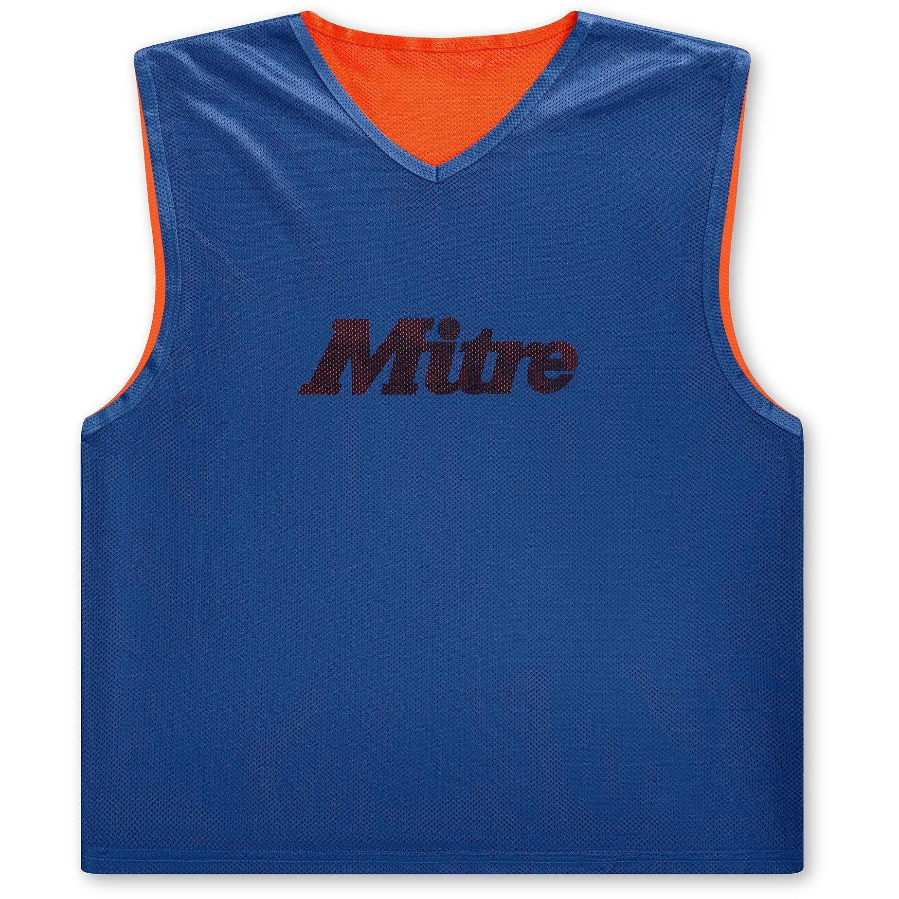Yellow/Red - Mitre - Mitre Reversible Pro Training Bib - 3