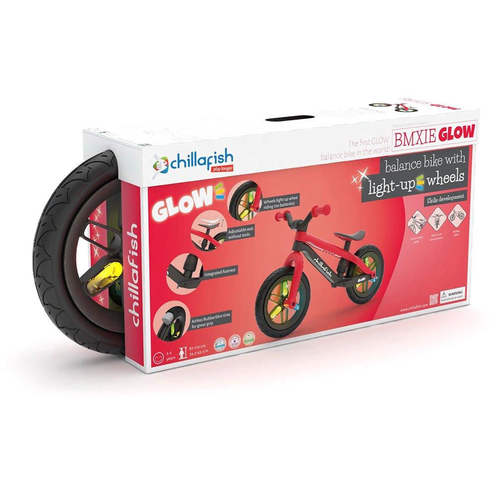 Red - Sports Directory - BMXie Glow 12in Balance Bike - 4