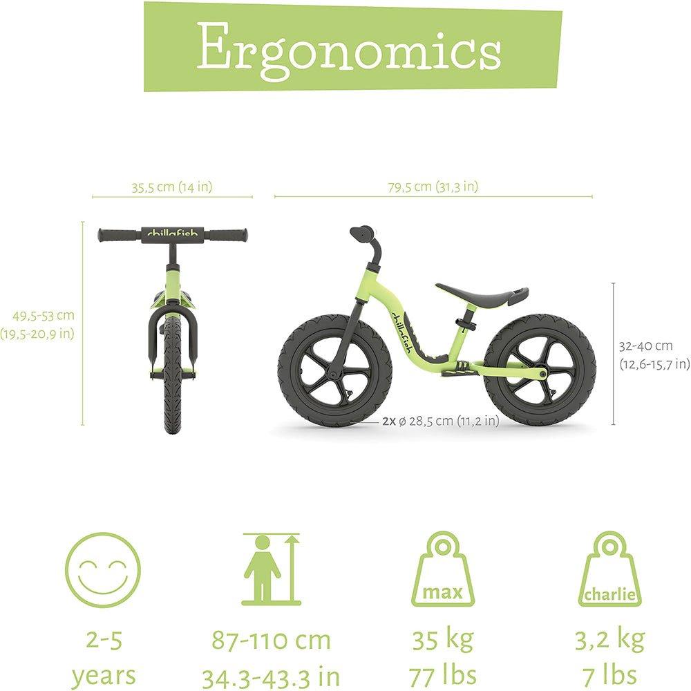 Green - Sports Directory - Charlie Sport 12in Balance Bike - 4