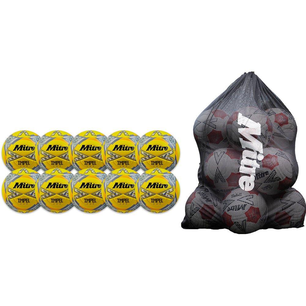 White - Mitre - Mitre Impel Evo Football Pack - 2