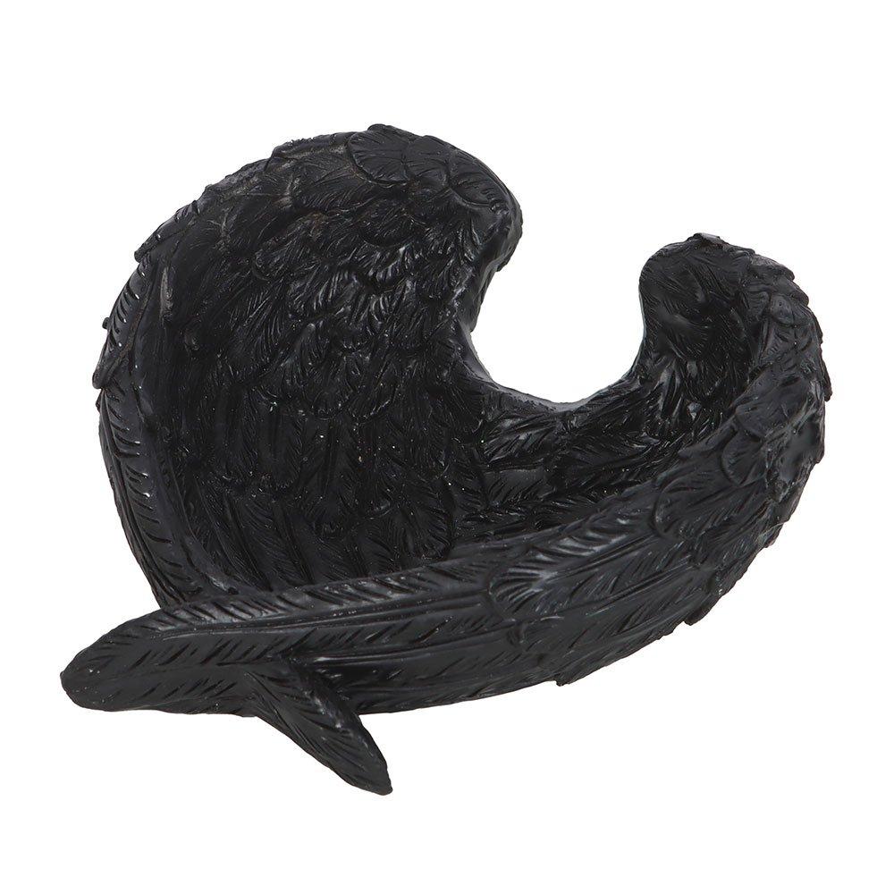 Black - Something Different - Raven Wings Trinket Dish - 2
