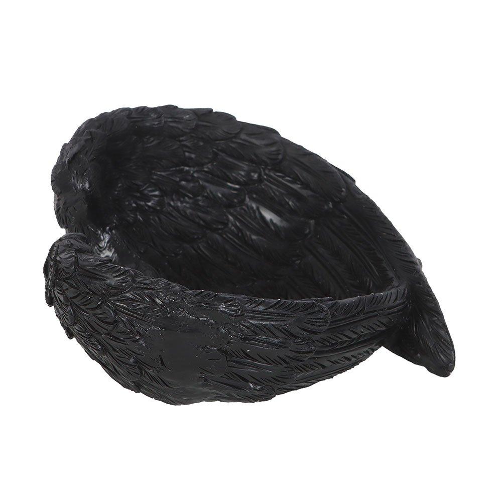 Black - Something Different - Raven Wings Trinket Dish - 4