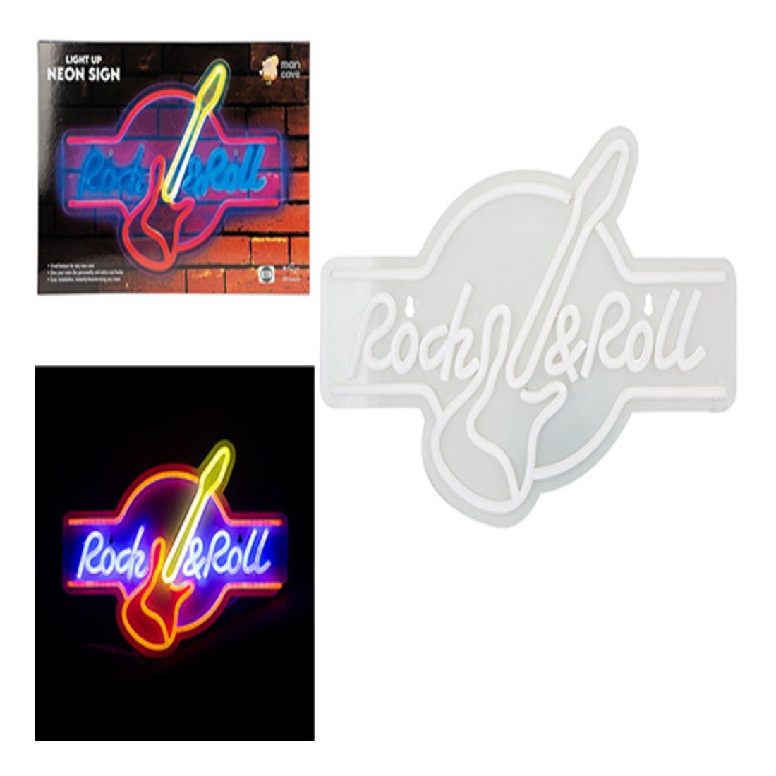 Manhattan Gift Company  Manhattan Rock & Roll Neon Wall Light - 