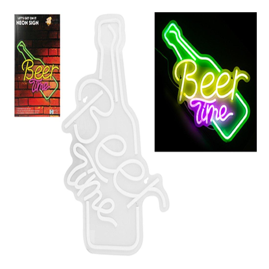 Multi - Manhattan Gift Company - Beer Time Neon Type-C Wall Light