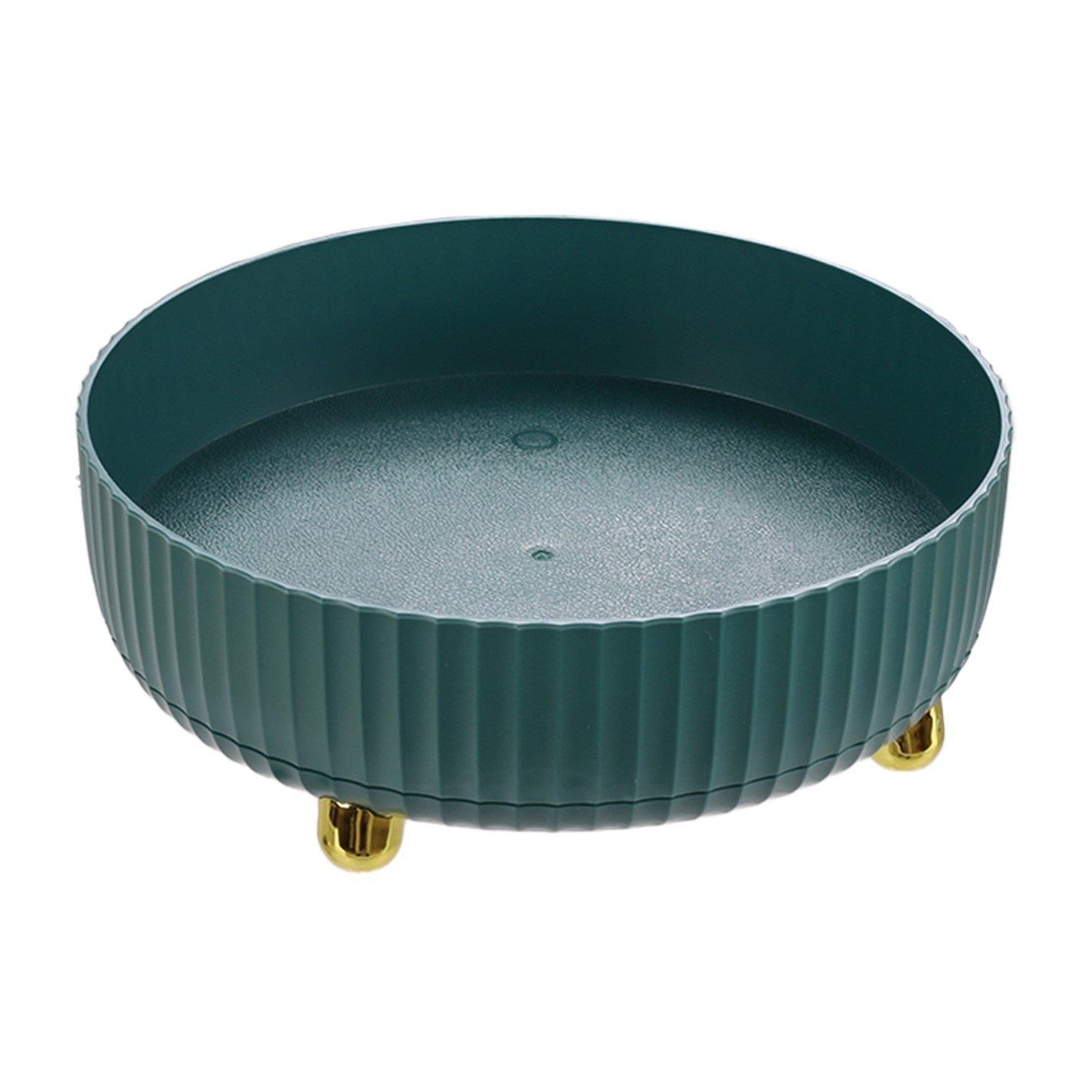 Green - SHEONLY - Rotating Round Spice Storage Rack Tray - 3