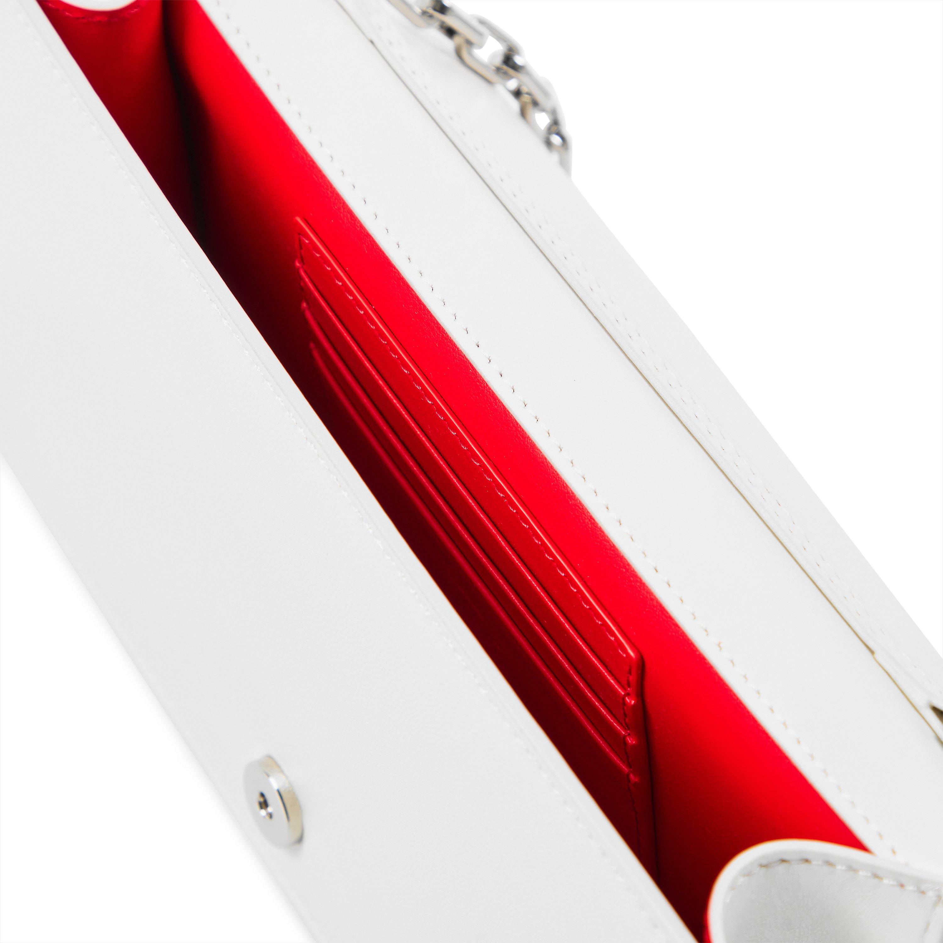 White Silver - Christian Louboutin - Chr Bettina Clutch  Ld62 - 5