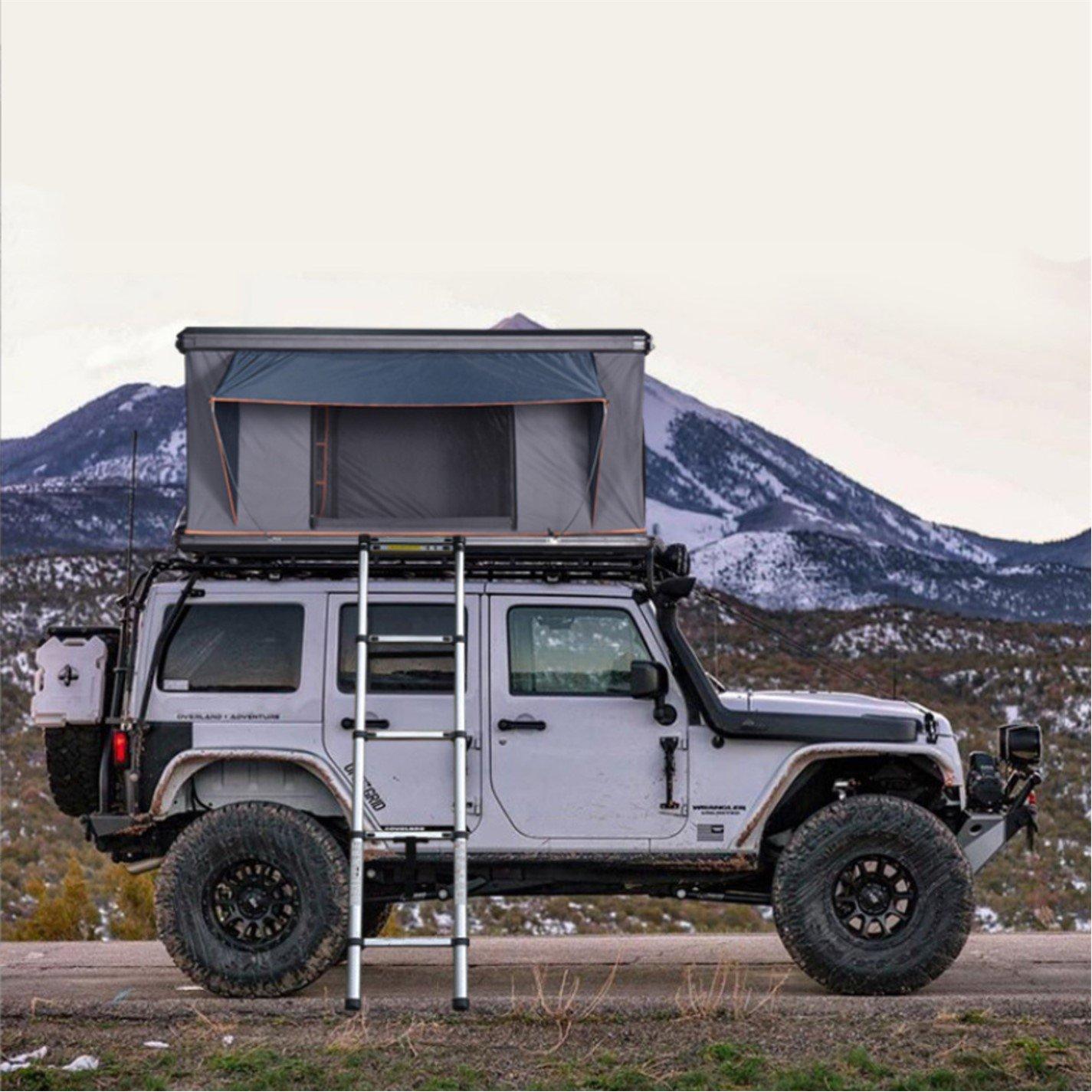 Navy Blue And B - Breeins - Hard Shell Roof Tent for Cars - 1