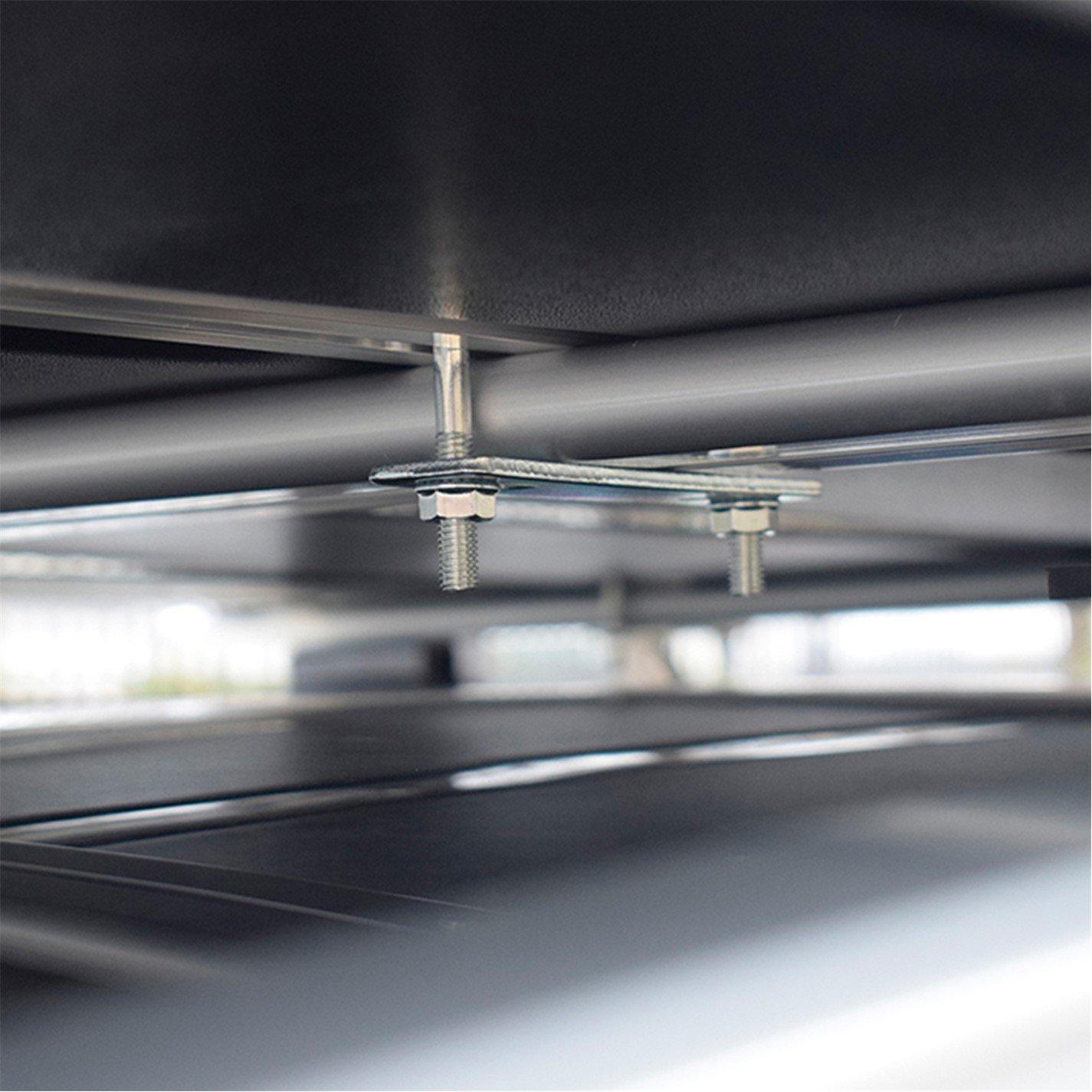 Black And Green - Breeins Camping - Hard Shell Roof Tent for Cars - 12