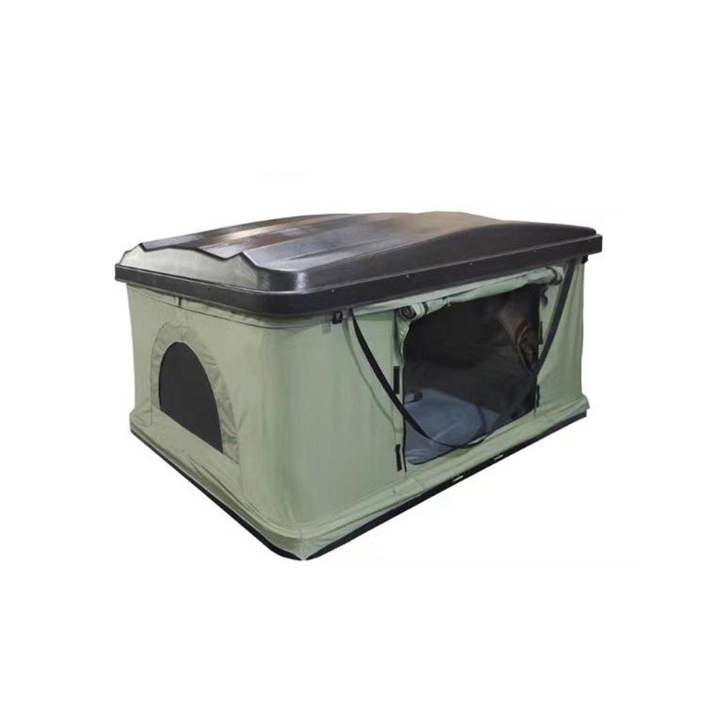 Black And Green - Breeins Camping - Hard Shell Roof Tent for Cars - 5