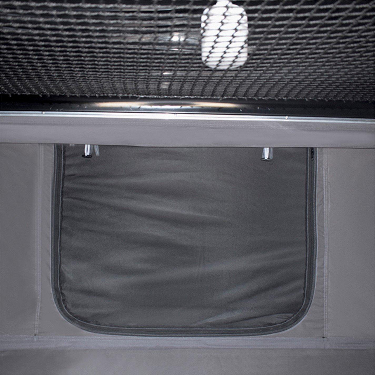 Black And Green - Breeins Camping - Hard Shell Roof Tent for Cars - 9