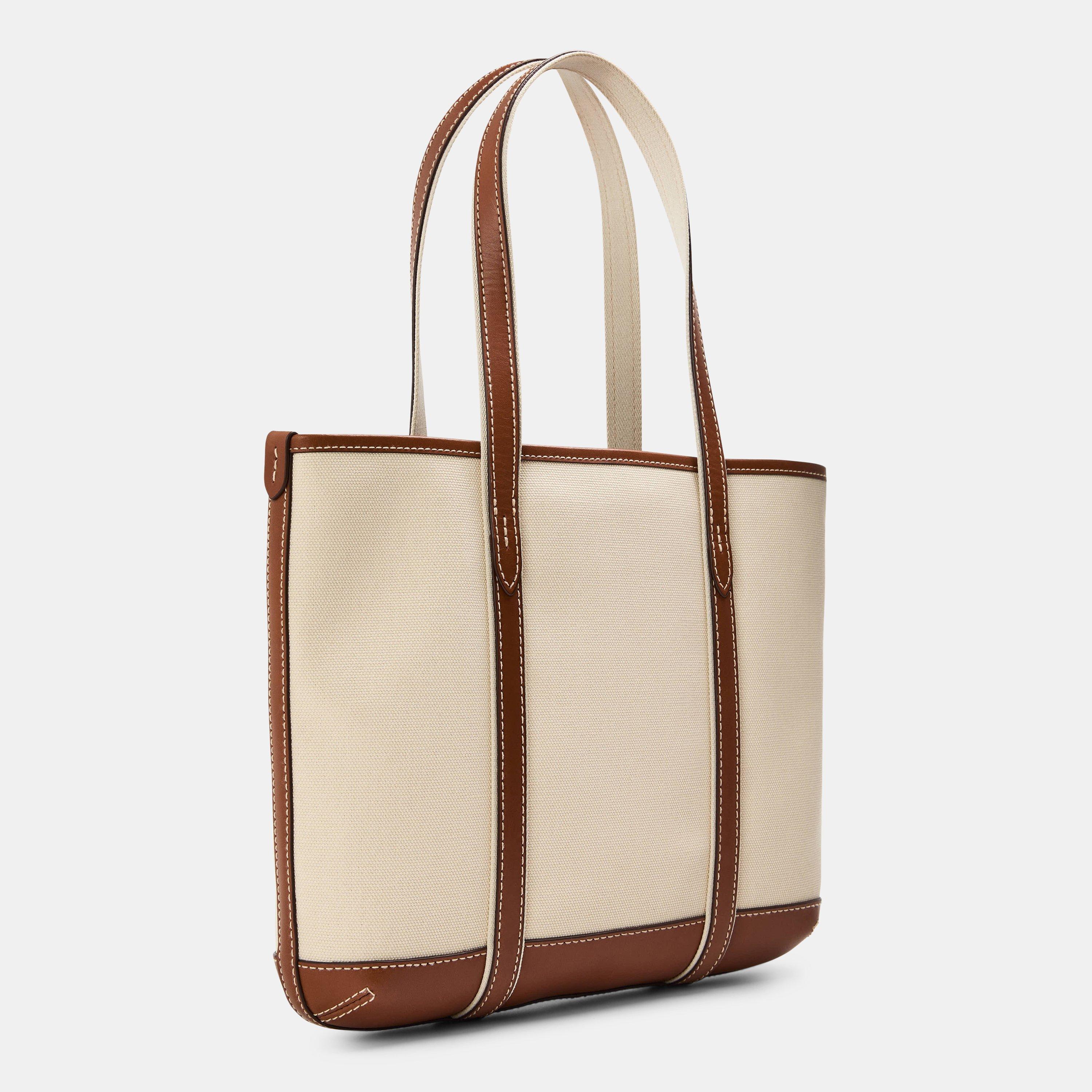 ECRU/CUOIO - Polo Ralph Lauren - Polo Sm PP Tote Ld05 - 2