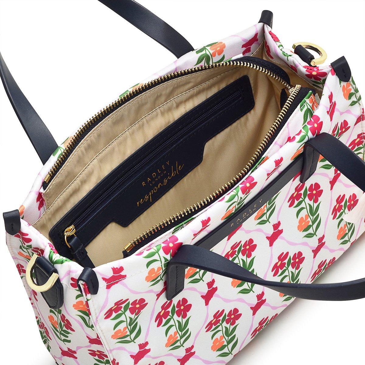 Crna - Radley - Women's Floral Shoulder Bags - 3