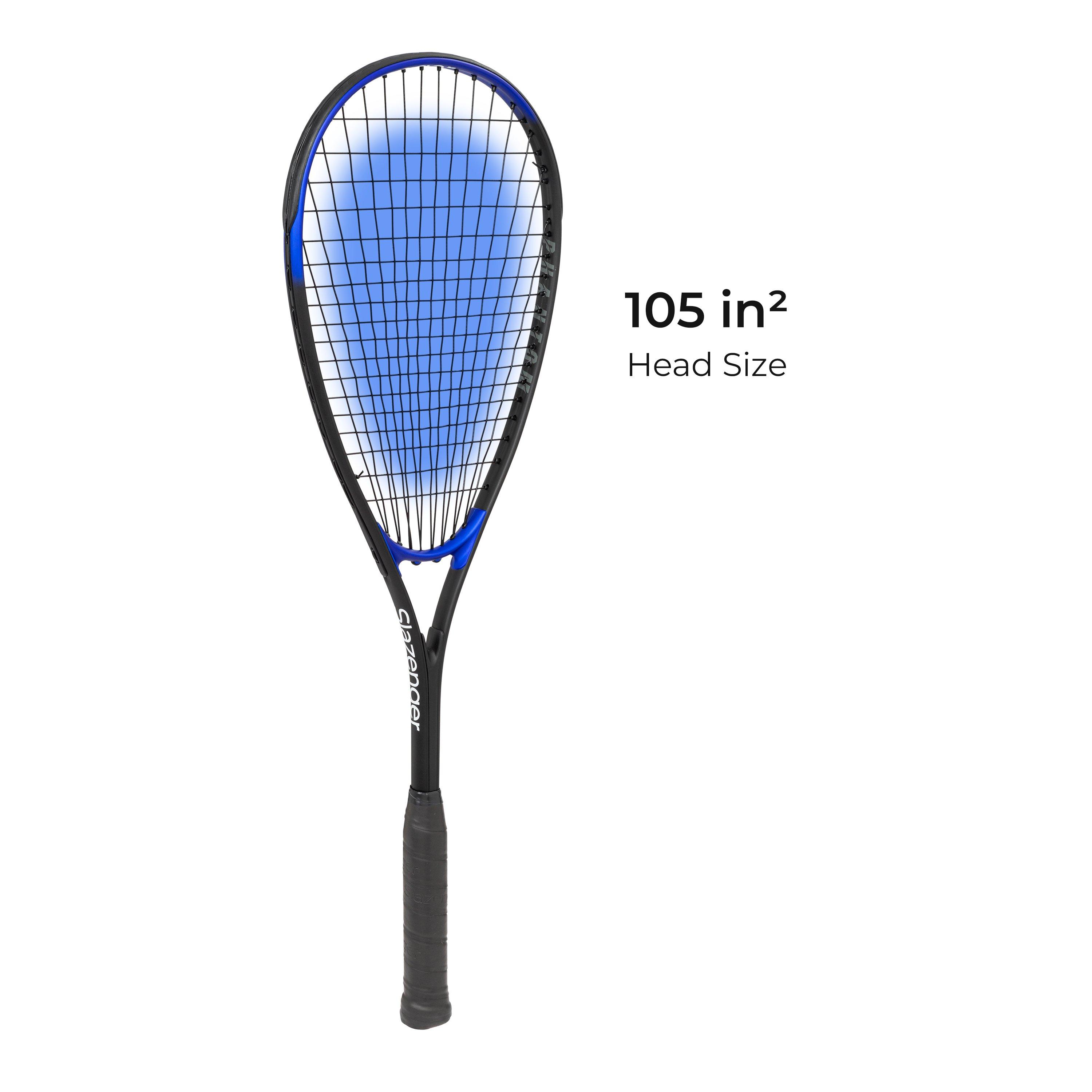 Sort/Blå - Slazenger - Squash Racket - 2
