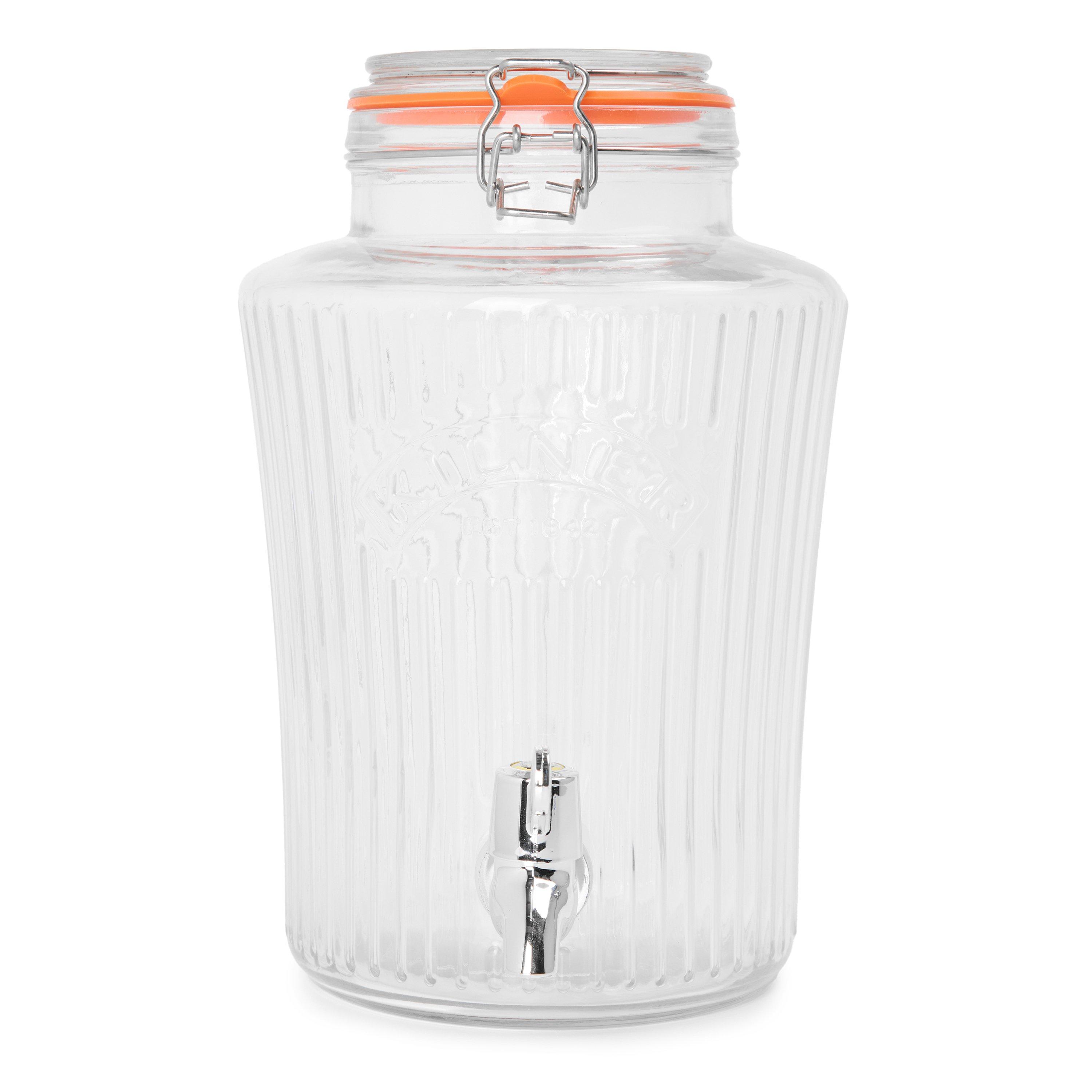 Clear - Kilner - clip top vintage drinks dispenser 5 litre - 1