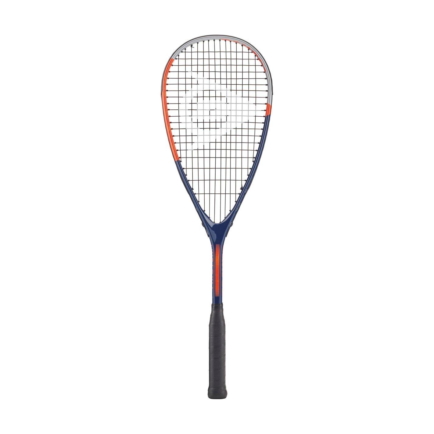Dunlop  Tristorm Pro Squash Racket - Navy/Orange
