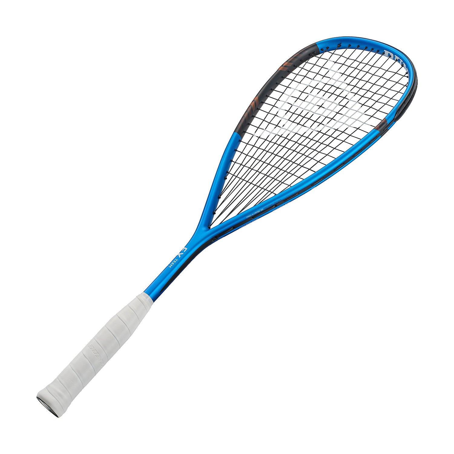 Blue/Black - Dunlop - FX Team 130 Squash Racket - 4