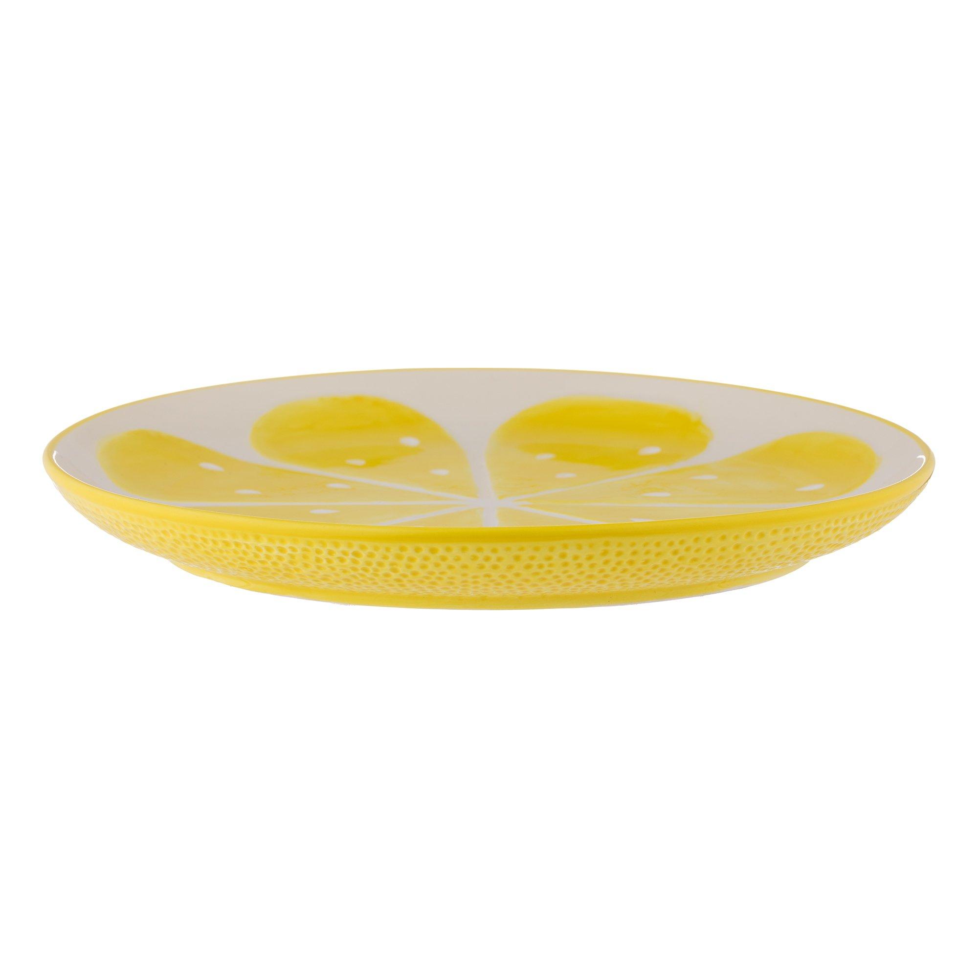 Yellow - Typhoon - World Foods 28cm lemon round platter - 1