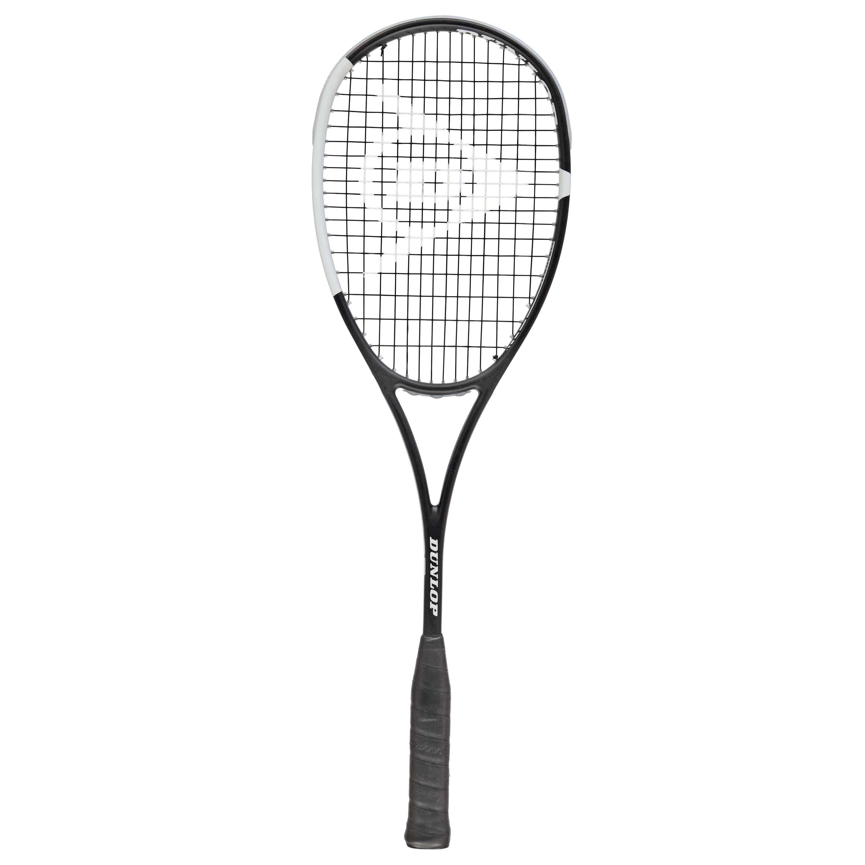 Zwart/Wit - Dunlop - Hotmelt Pro Squash Racket - 2