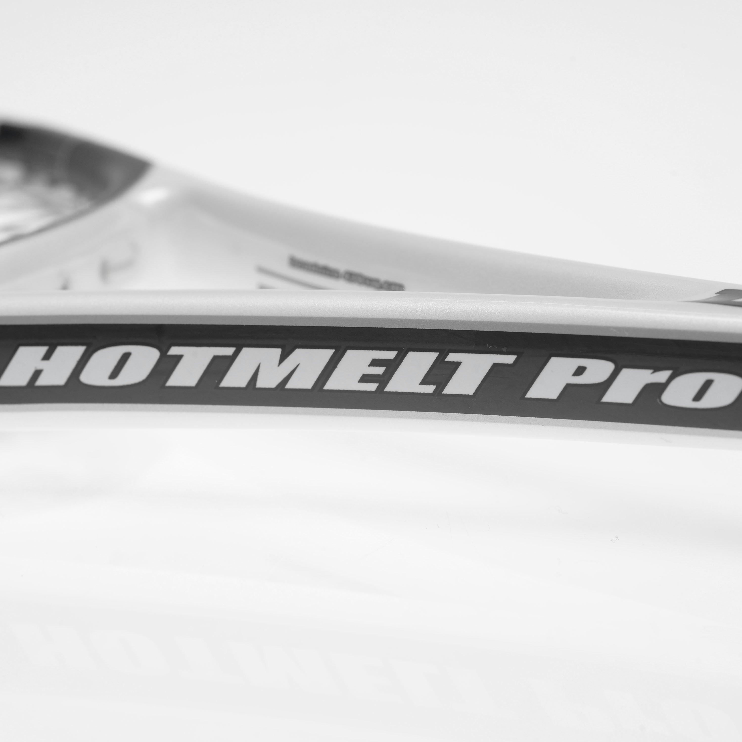Zwart/Wit - Dunlop - Hotmelt Pro Squash Racket - 6