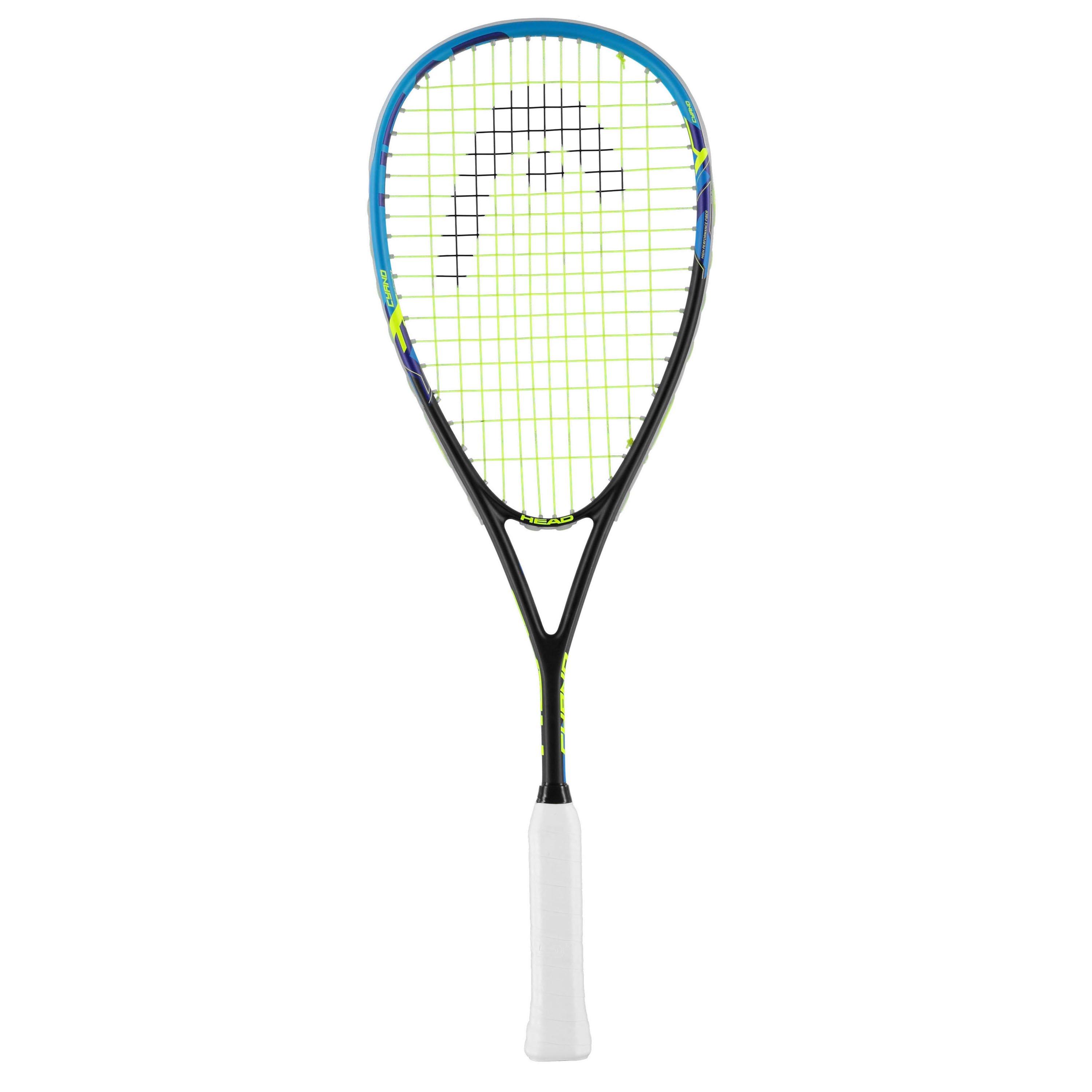 Noir/Bleu - HEAD - Cyano Squash Racket - 2