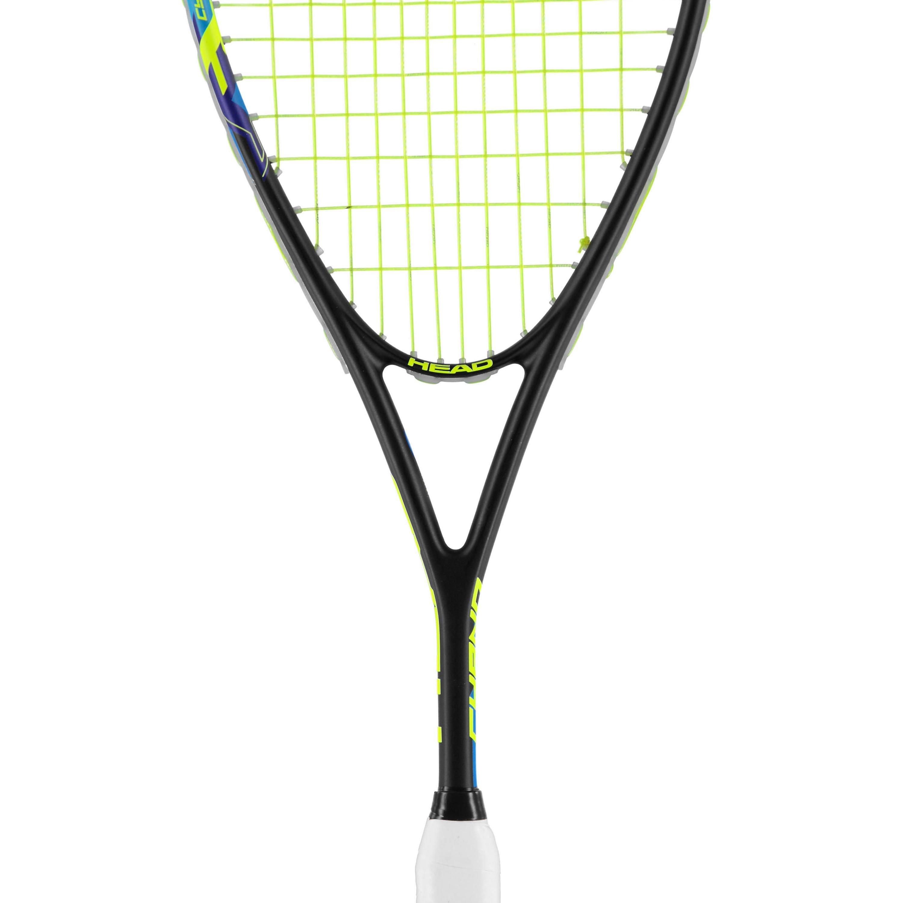 Noir/Bleu - HEAD - Cyano Squash Racket - 3