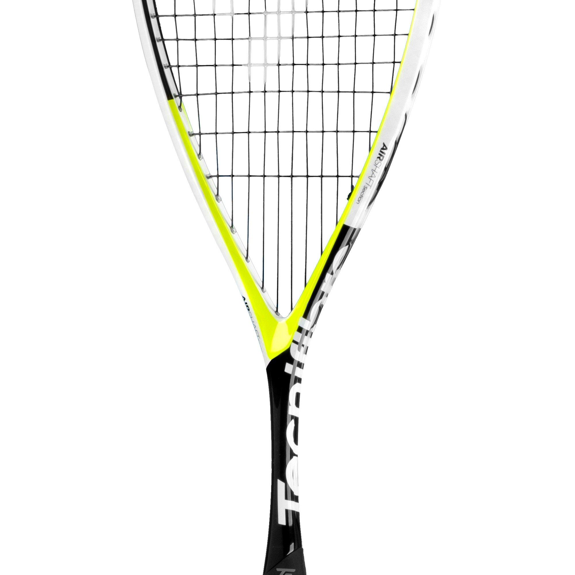 Schwarz/Gelb - Tecnifibre - Lime Graphite 135g Squash Racket - 3