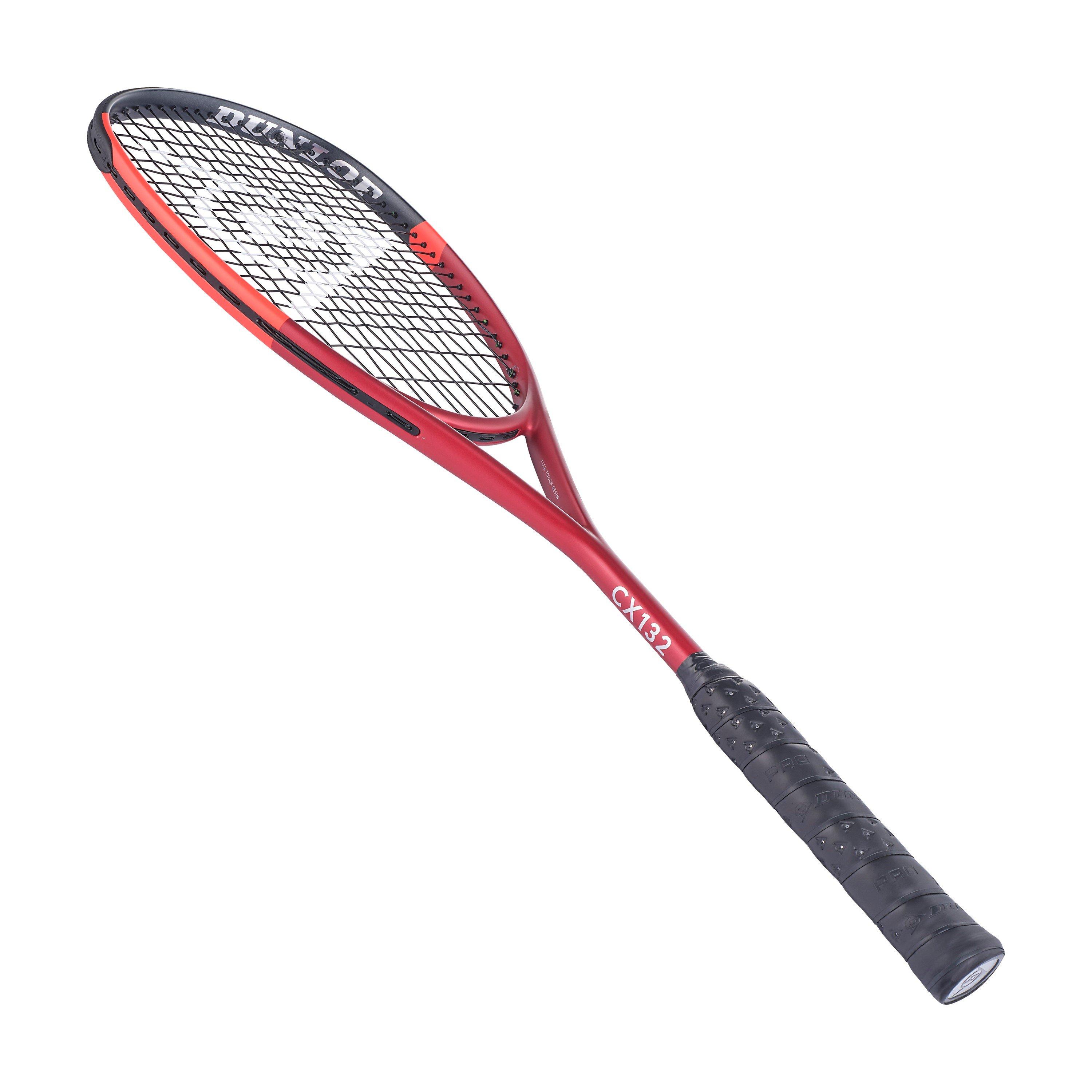 Red/Black - Dunlop - CX 132 squash racket - 4