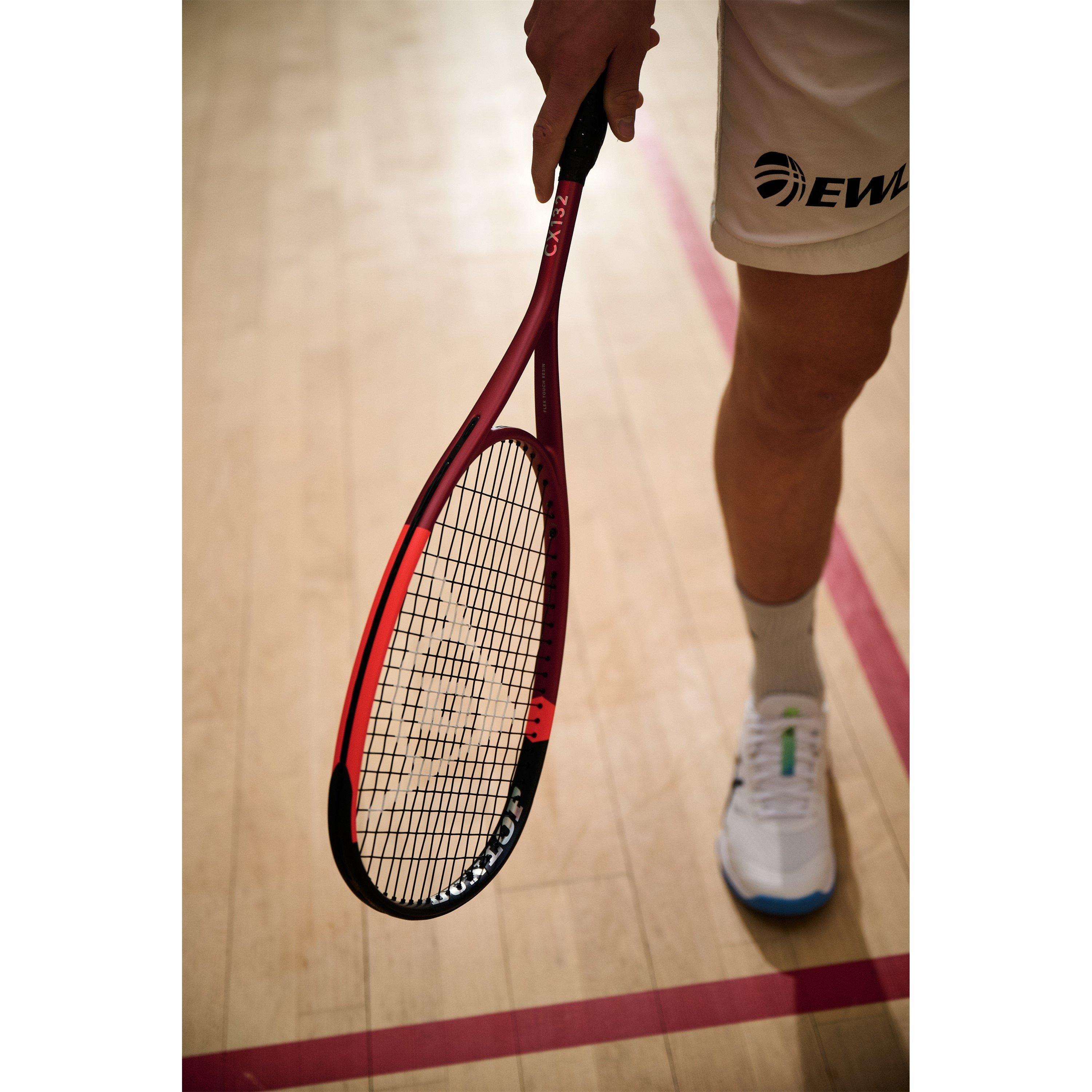 Red/Black - Dunlop - CX 132 squash racket - 6