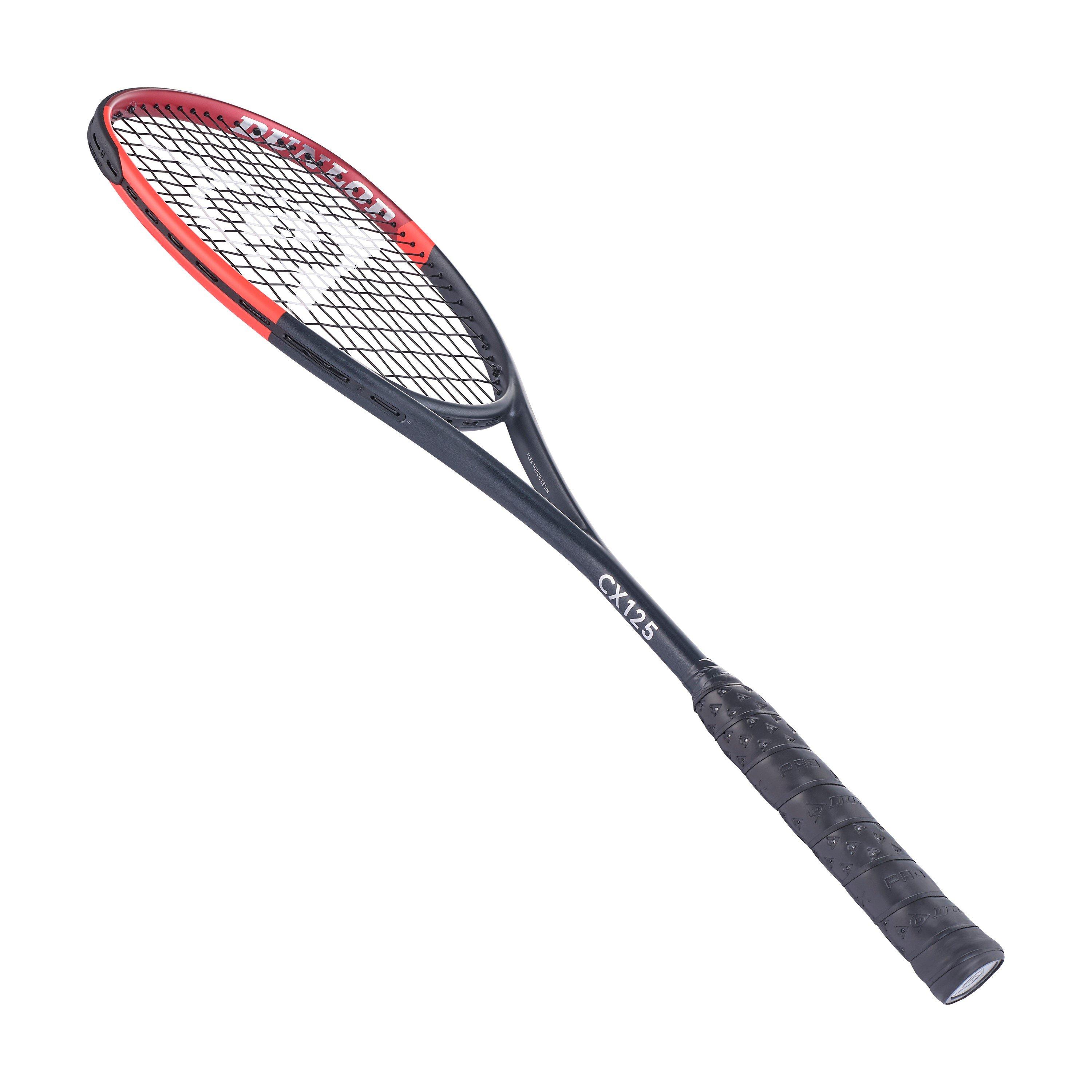 Schwarz/Rot - Dunlop - CX 125 squash racket - 4