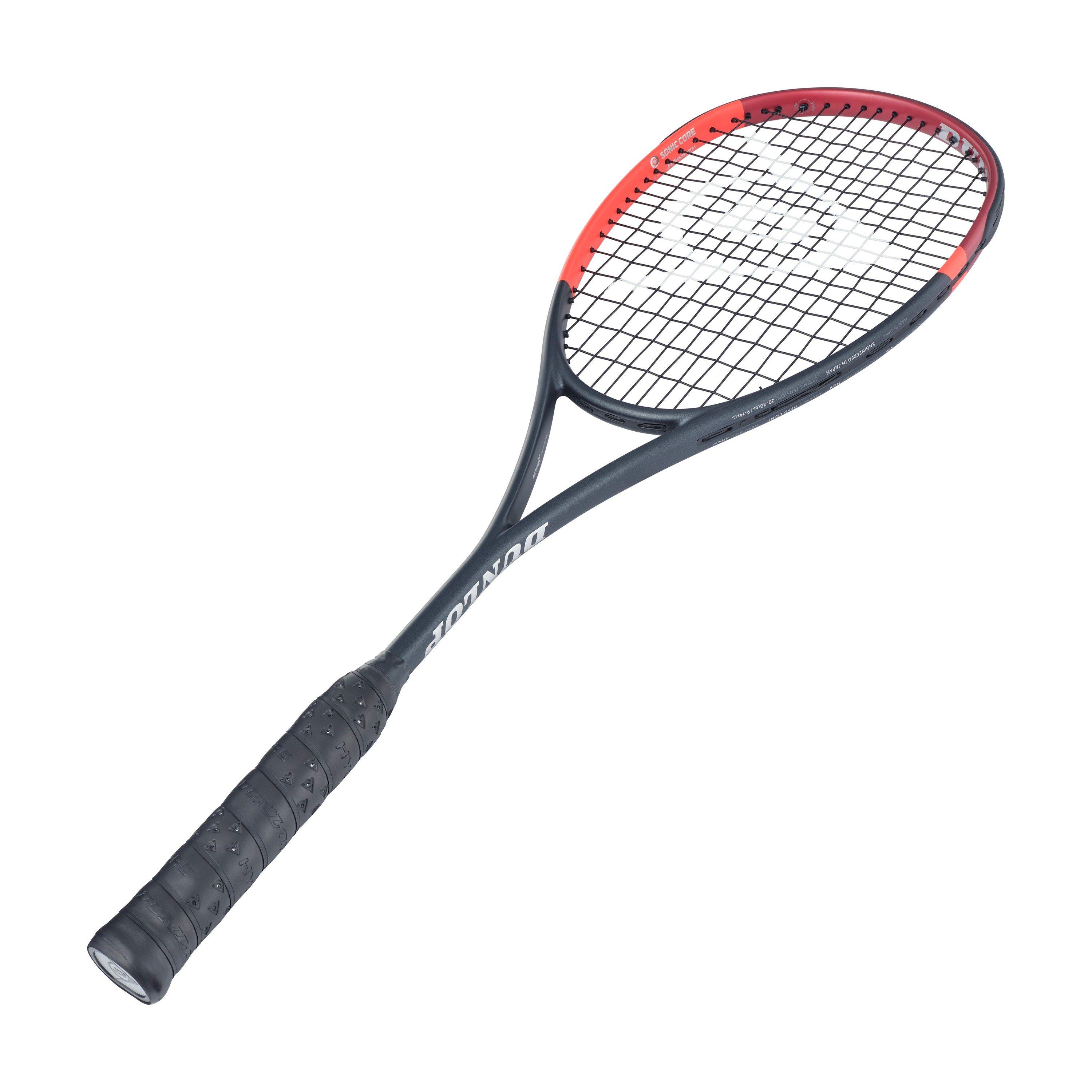 Schwarz/Rot - Dunlop - CX 125 squash racket - 5
