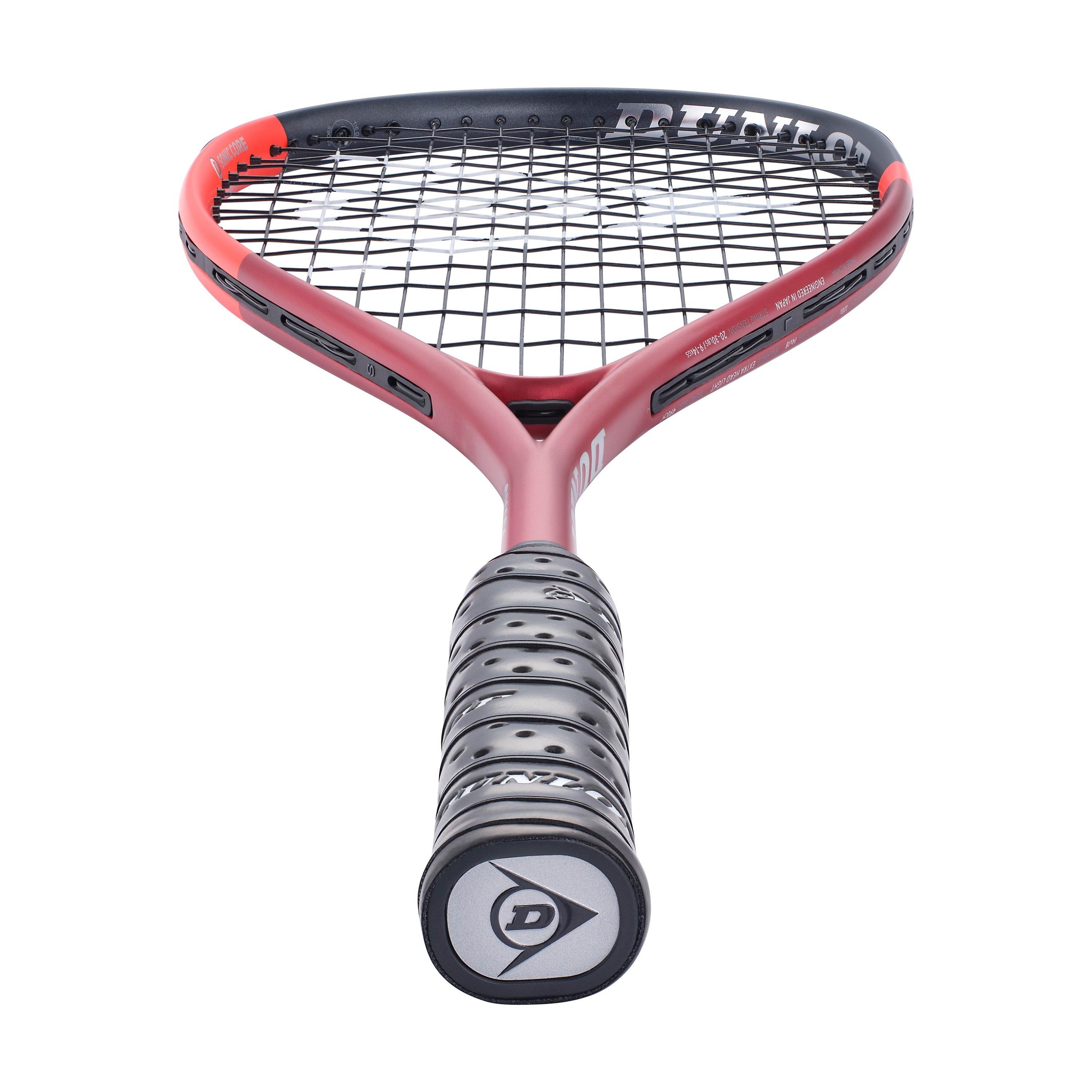 Red/Black - Dunlop - 120 Squash Racket - 3