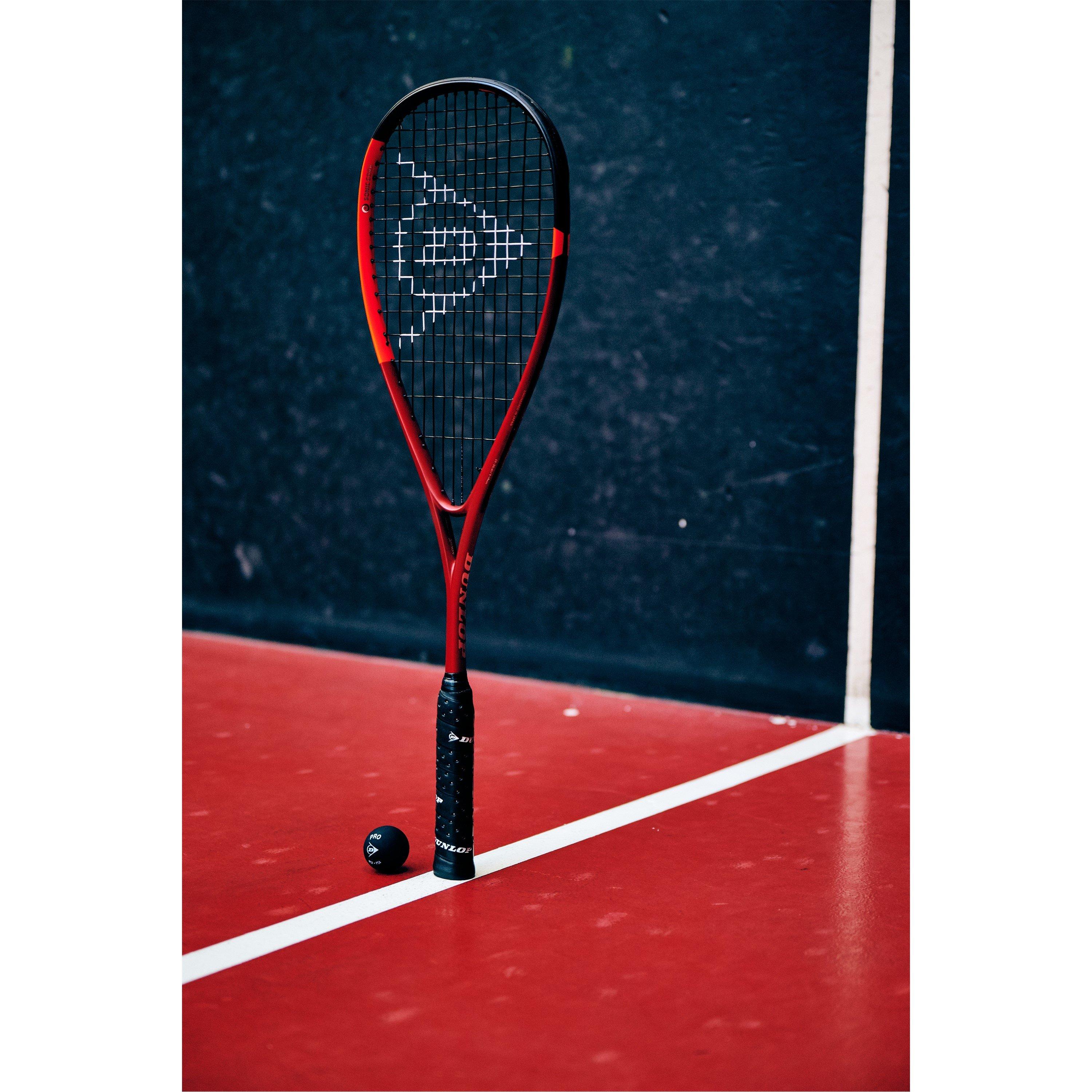 Red/Black - Dunlop - 120 Squash Racket - 6