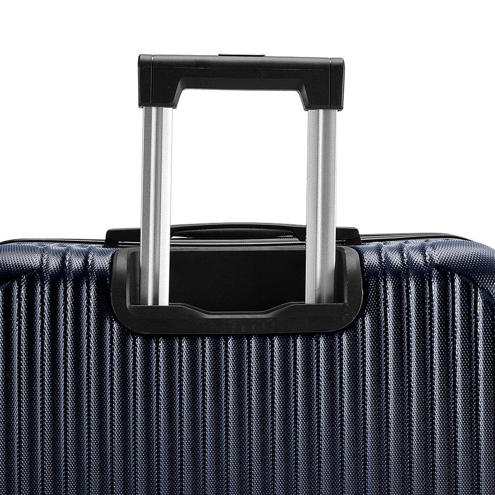 Blue - SHEONLY - 28 Inch Blue Hardshell Spinner Suitcase - 9