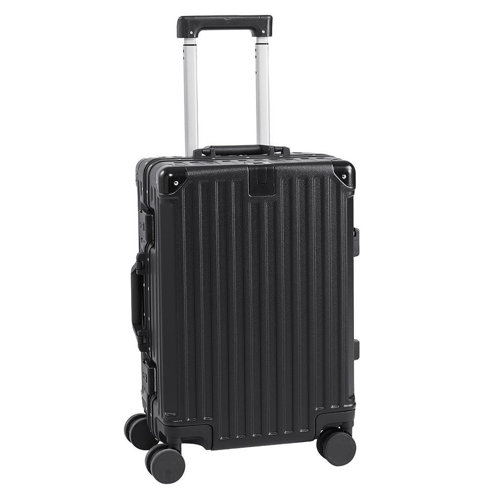 20 Inch Suitcase with Lock and USB Charging Port