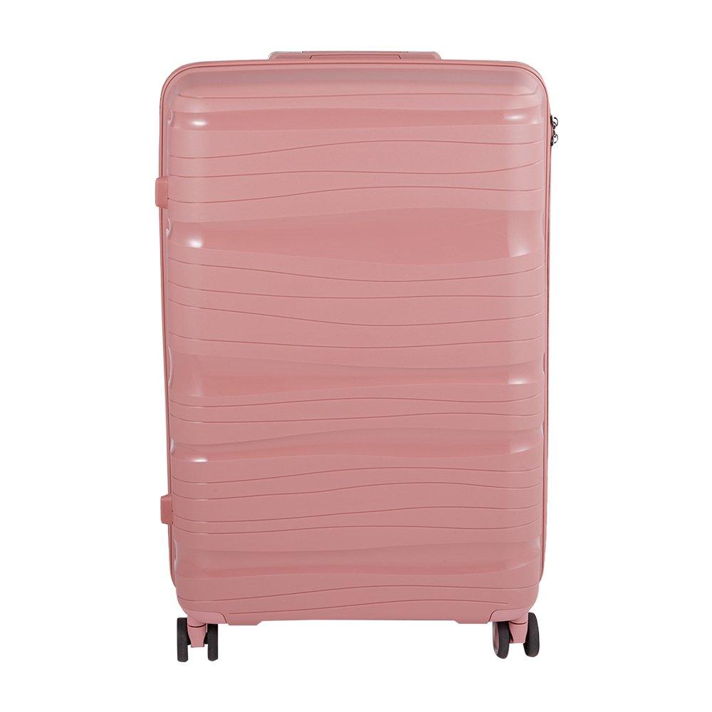 Rose Gold - SHEONLY - 4PCS Lockable Travel Suitcase Set - 3