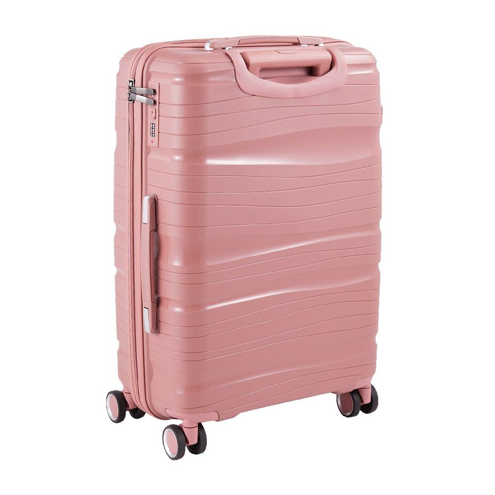 Rose Gold - SHEONLY - 4PCS Lockable Travel Suitcase Set - 4