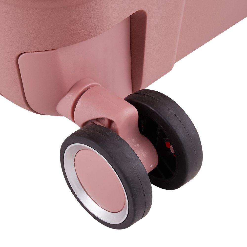 Rose Gold - SHEONLY - 4PCS Lockable Travel Suitcase Set - 5