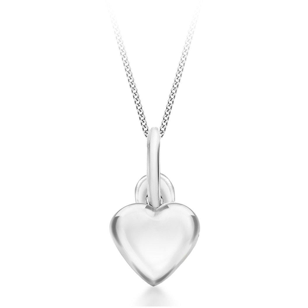 Silver - Be You - Sterling Silver Heart Necklace - 1