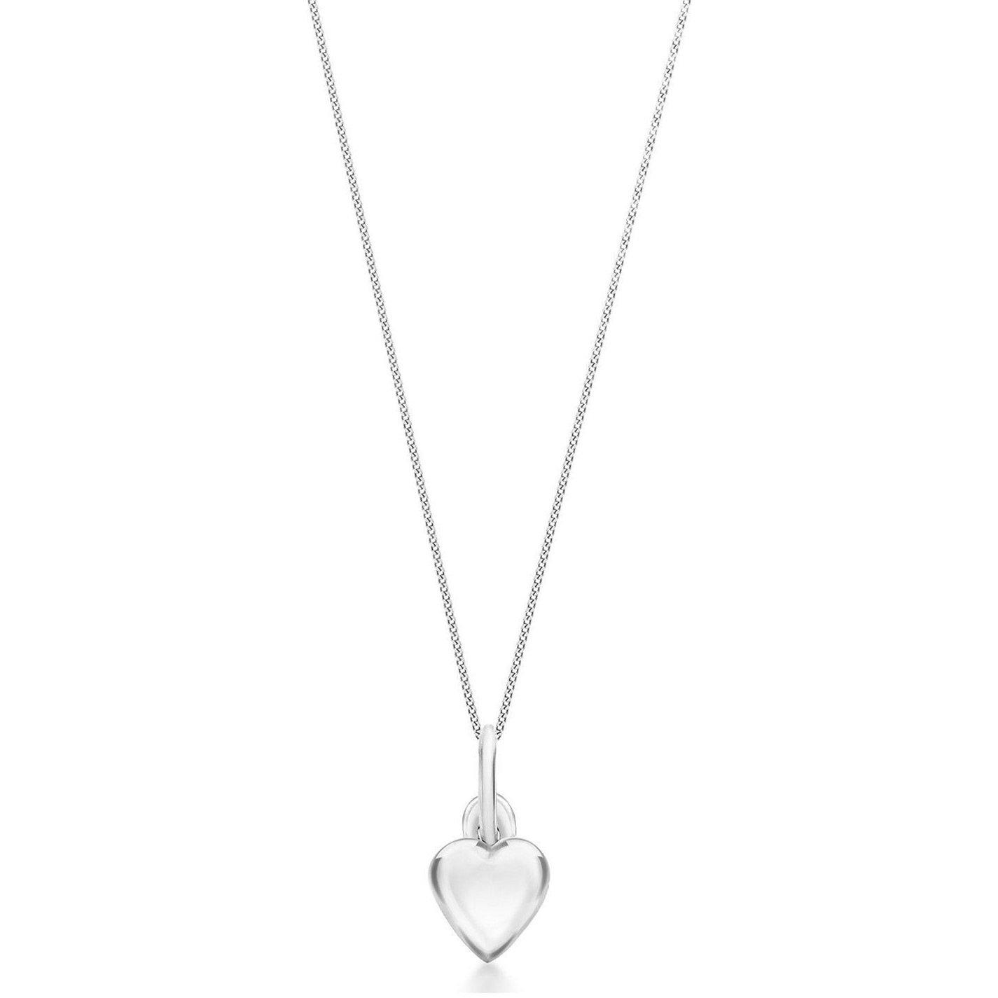 Silver - Be You - Sterling Silver Heart Necklace - 2