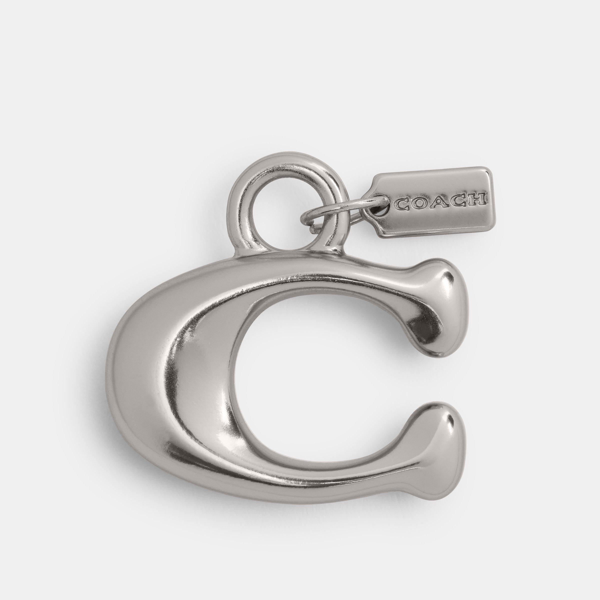 Silver - Coach - Coach C Shoe Charm Ld62 - 1