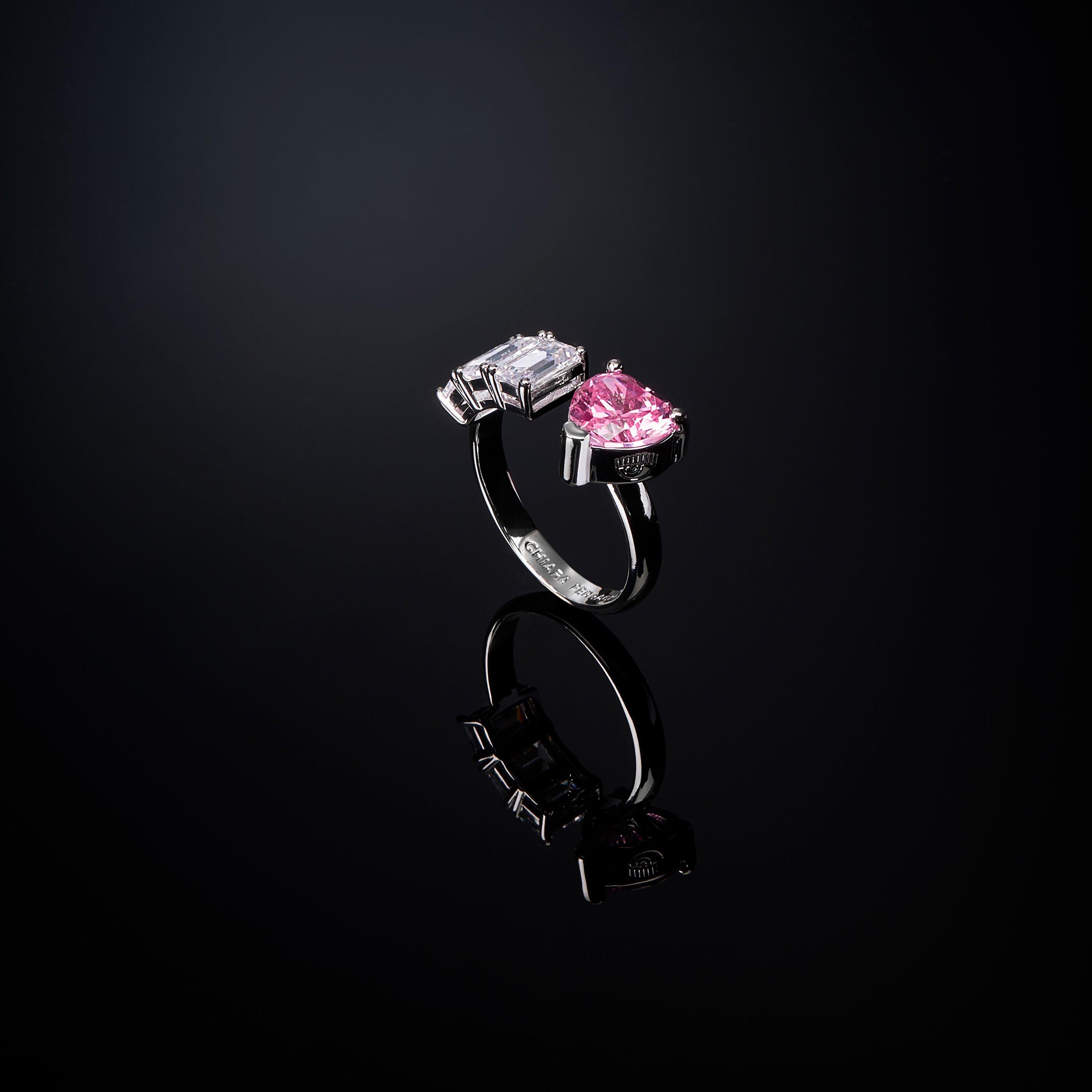 Multi - Chiara Ferragni - Women's Stackable Metalwork Stack Rings