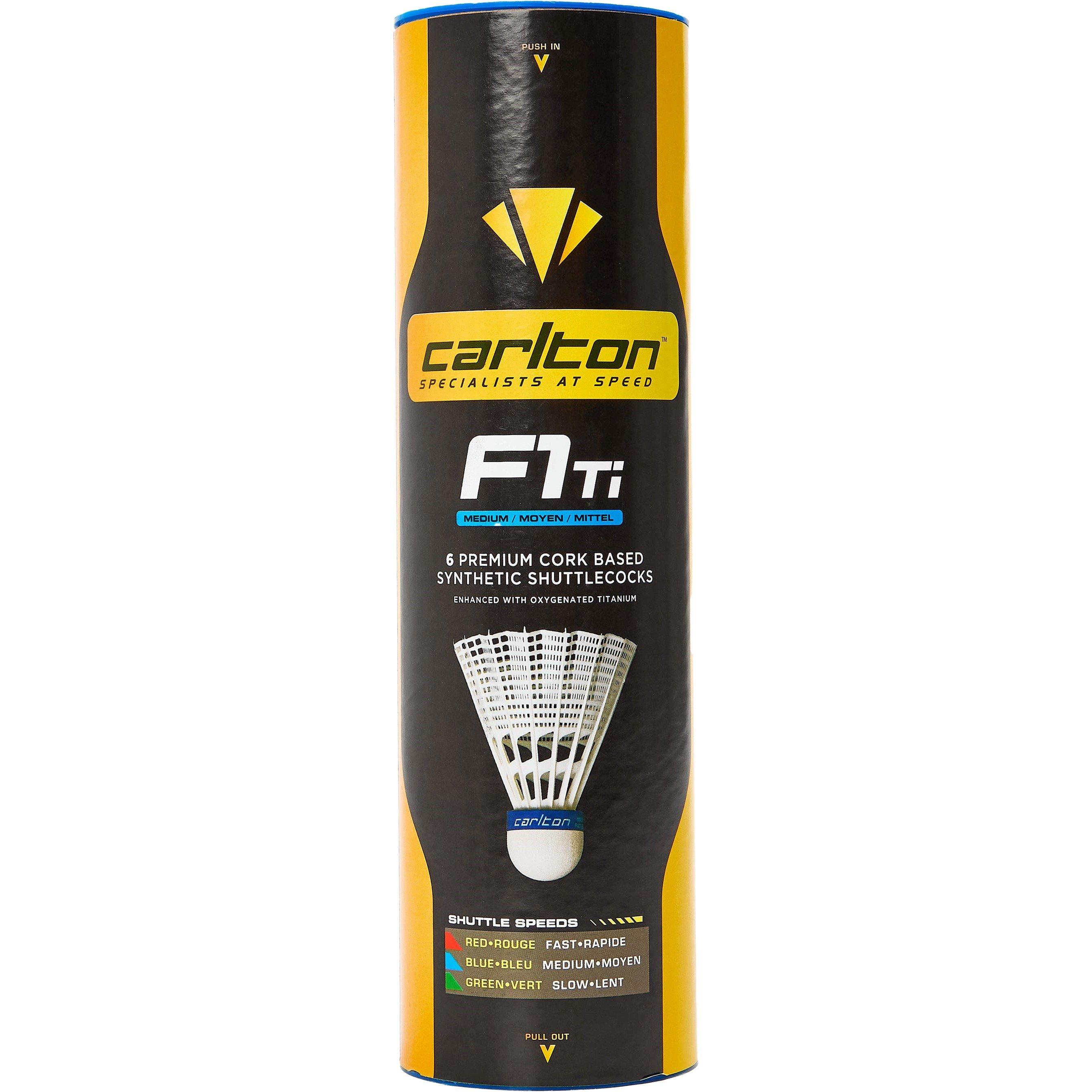 White - Carlton - Carlton F1-TI Shuttlecocks - 5