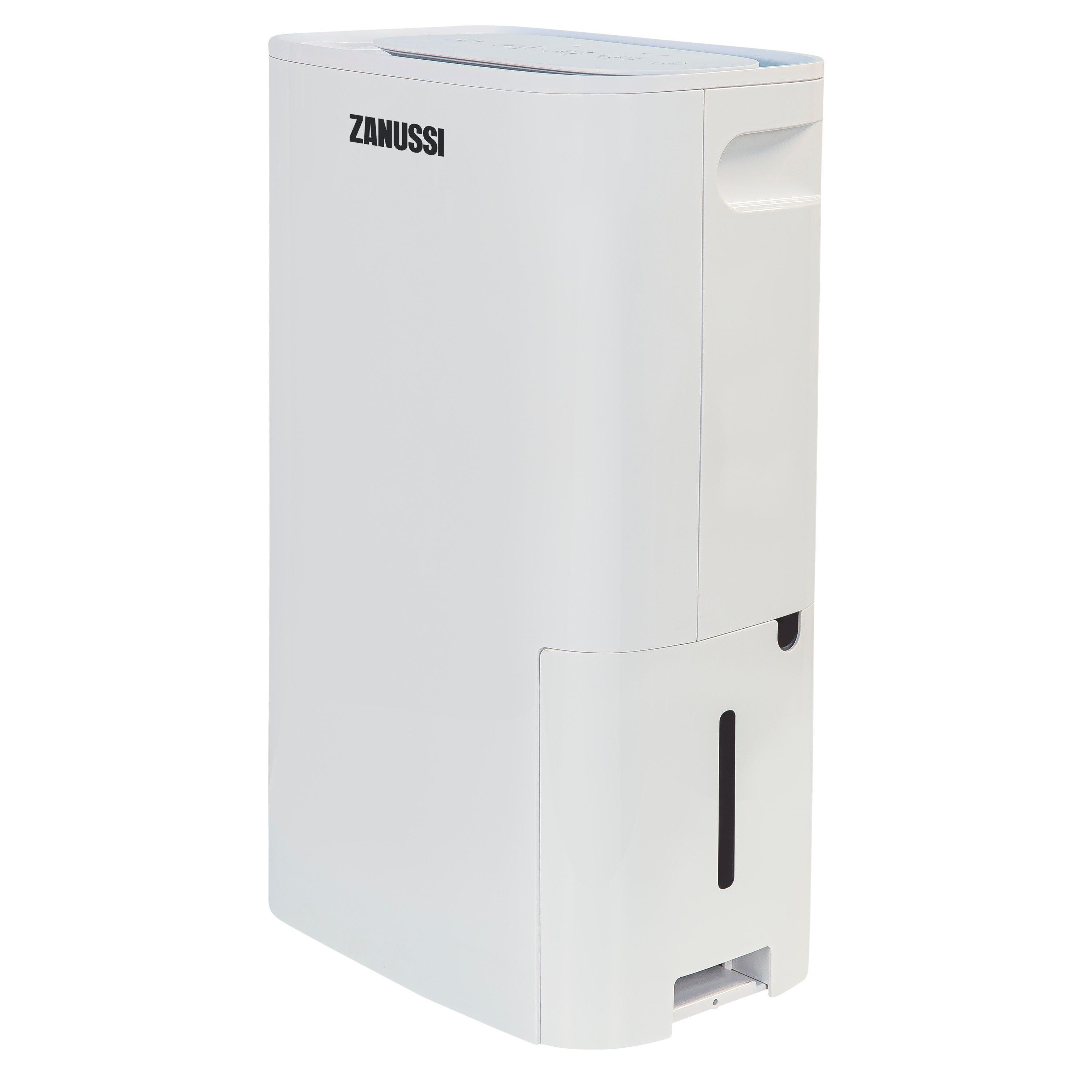 White - Zanussi - ZDH1802 Dehumidifier 18L with Timer Control - 8