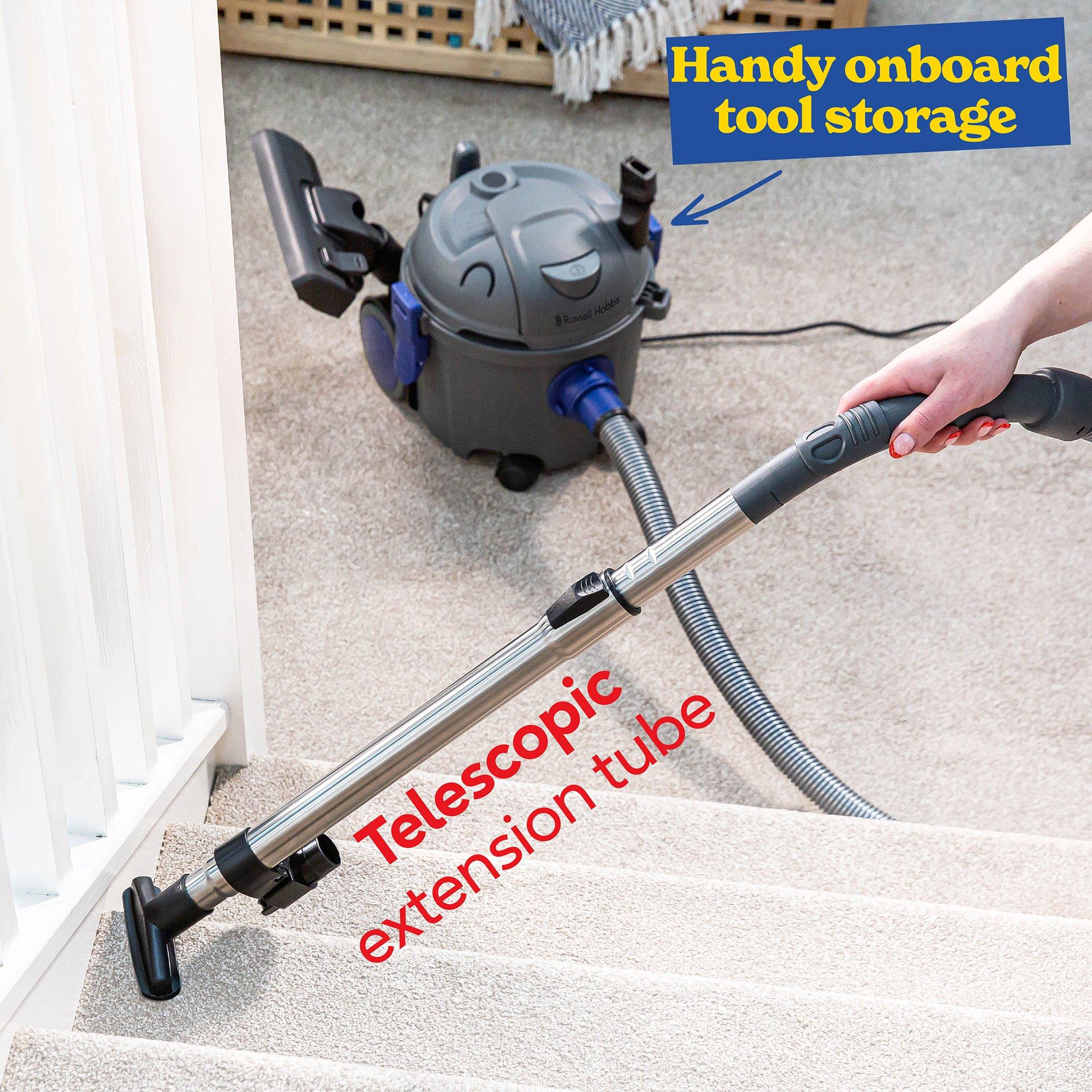 Grey And Blue - Russell Hobbs - ® RHTV2001 Tidy Tub Vacuum in Grey & Blue - 3