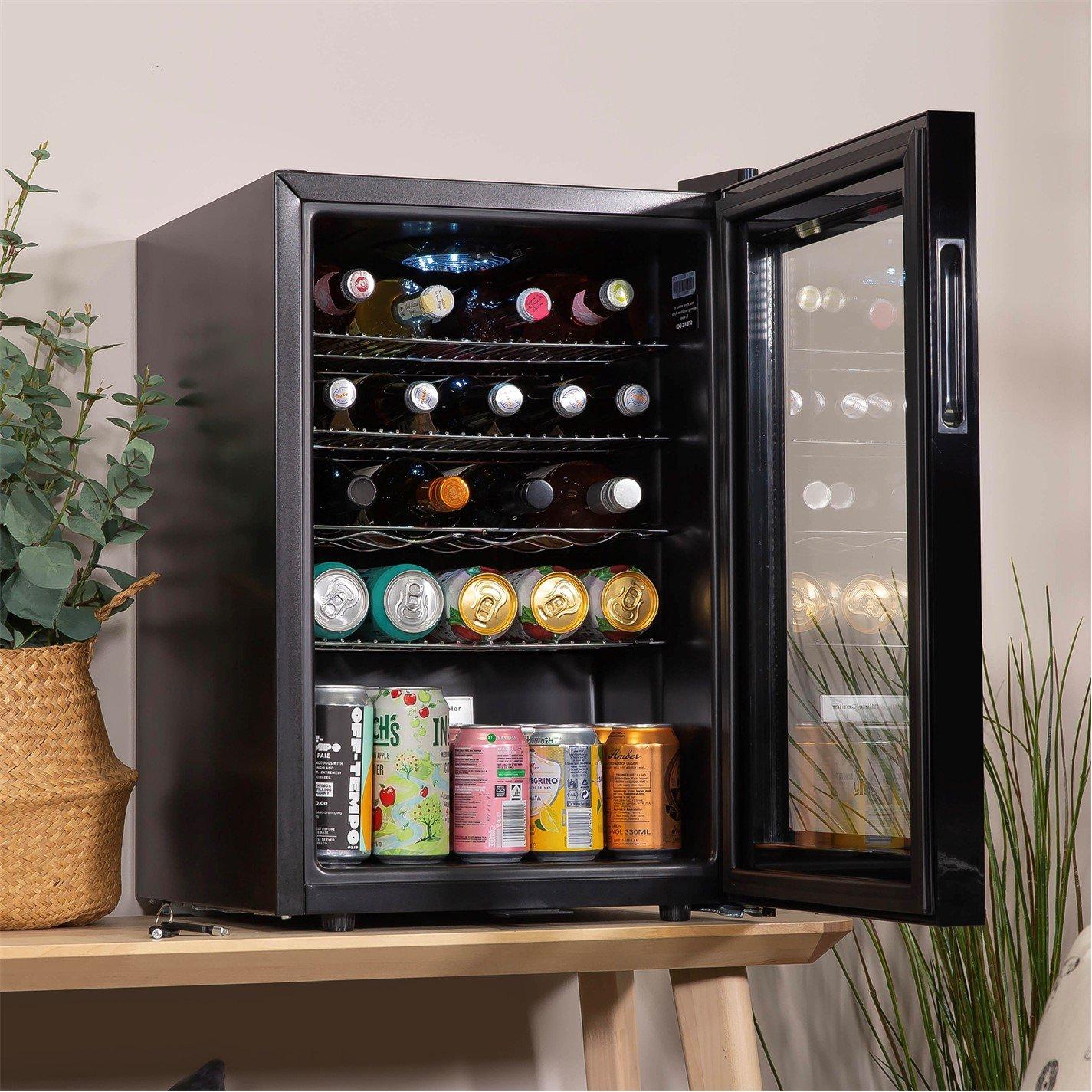 Black - KUHLA - KBC2B 62L Lockable Door Beer Wine & Drink Cooler - 4