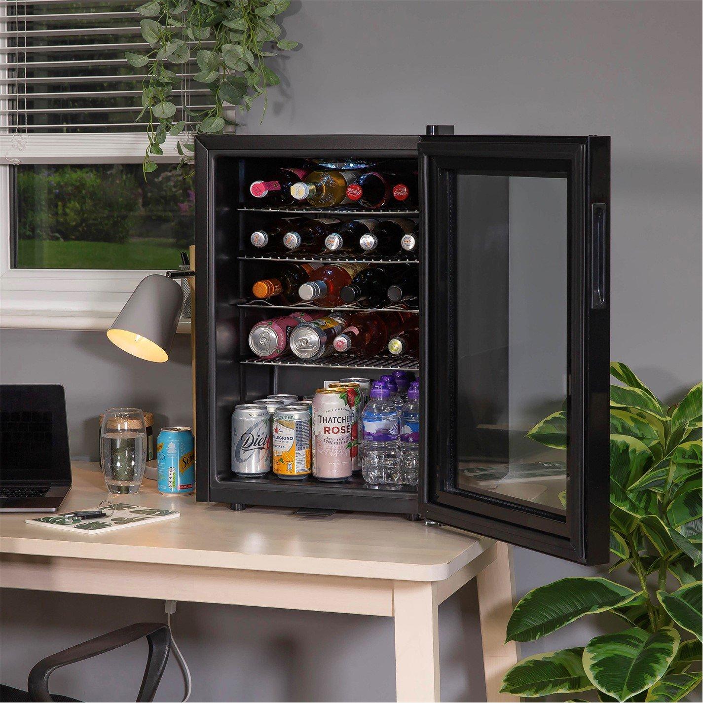 Black - KUHLA - KBC2B 62L Lockable Door Beer Wine & Drink Cooler - 8