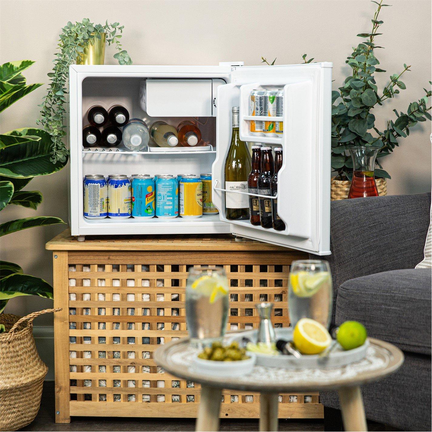 White - KUHLA - KTTF0E4W 43L Table Top Mini Fridge White - 6