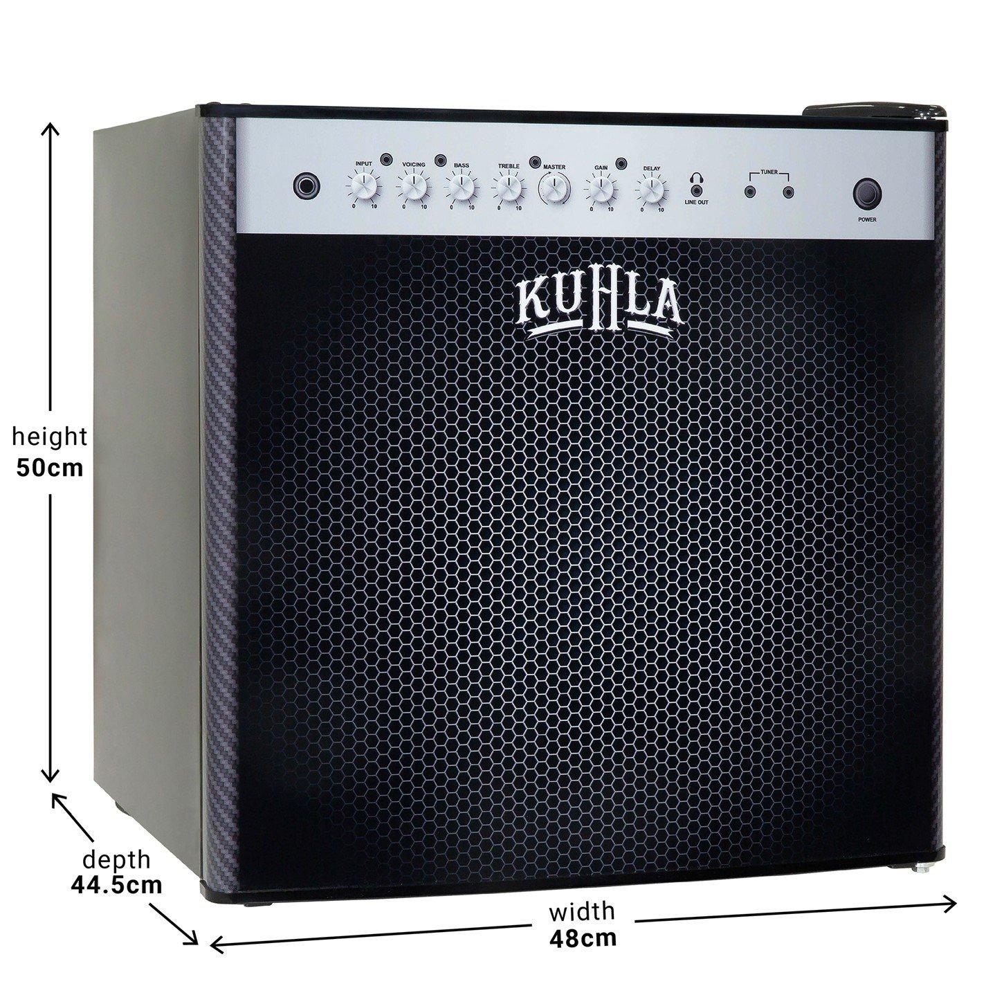 Black - KUHLA - KTTF0E6B-1004 Amp Design 45L Table Top Fridge - 2